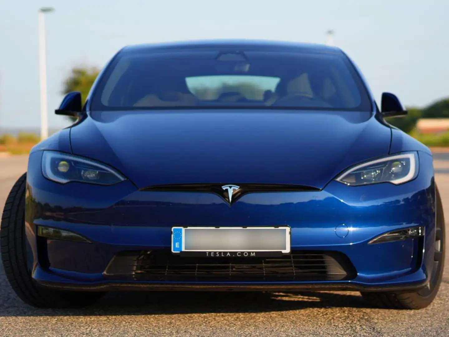 Tesla Model S Plaid Mavi - 2