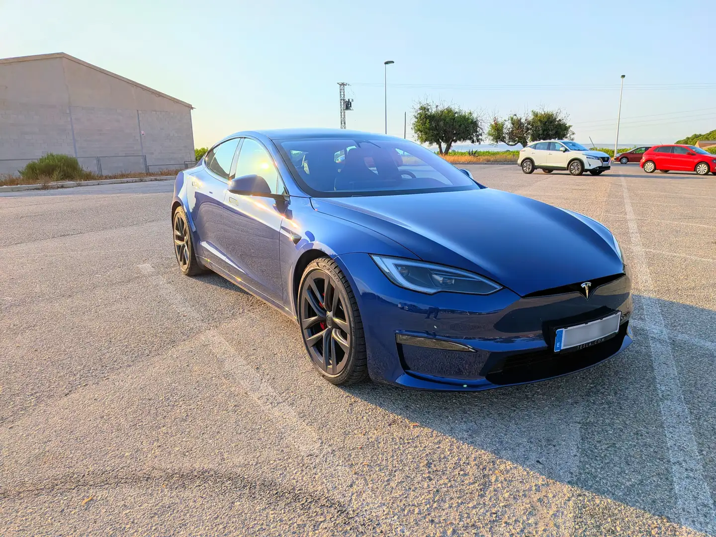 Tesla Model S Plaid Albastru - 1
