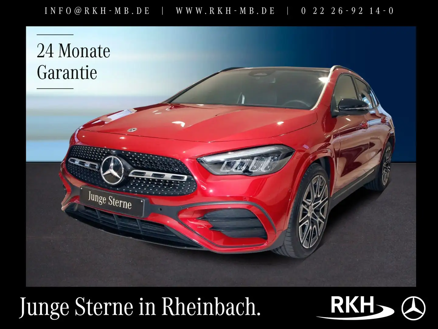 Mercedes-Benz GLA 180 GLA 180 AMG Line Night/Sp.Edition/AHK/Pano/Distr Rot - 1