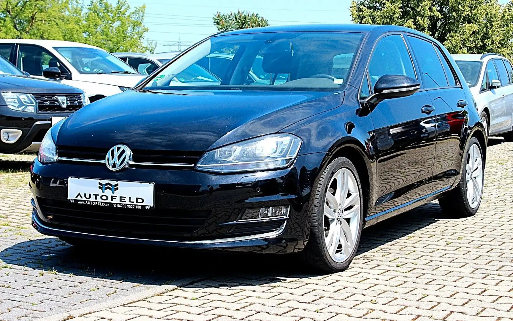 Volkswagen Golf 7 1.4 TSI/VOLL SHEFT/ALCANTARA/BT/PDC/SHZ/ Schwarz - 1