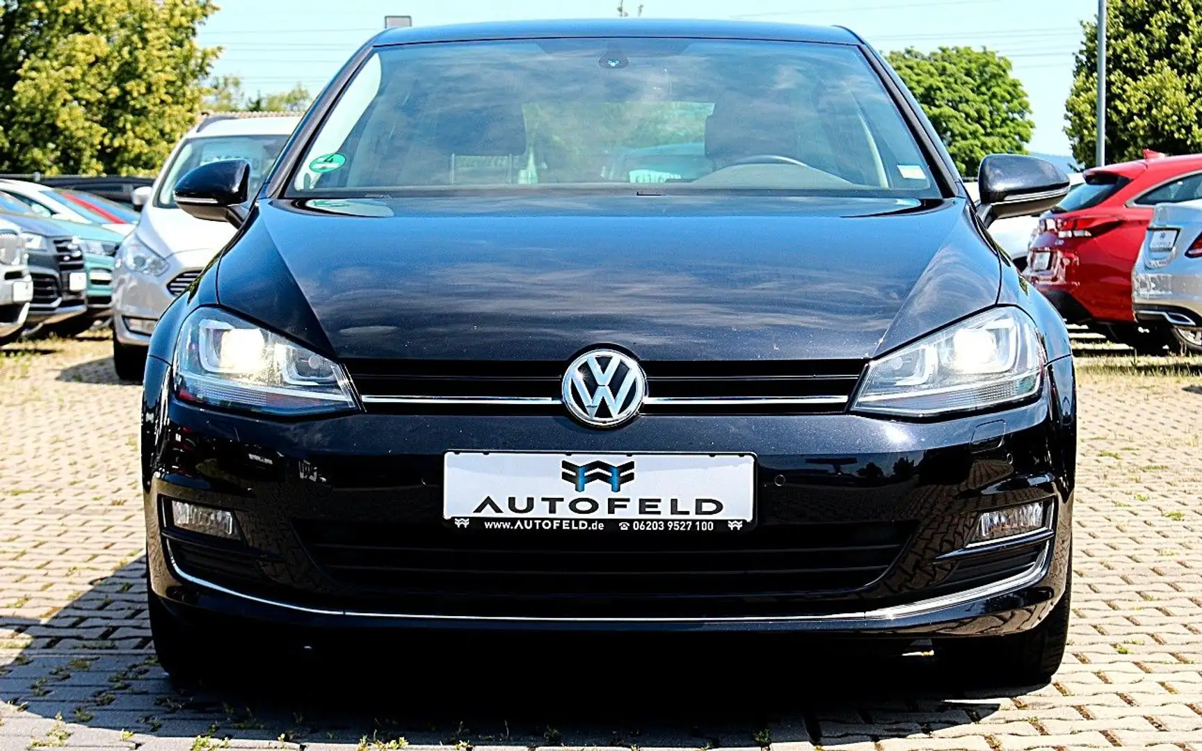 Volkswagen Golf 7 1.4 TSI/VOLL SHEFT/ALCANTARA/BT/PDC/SHZ/ Schwarz - 2