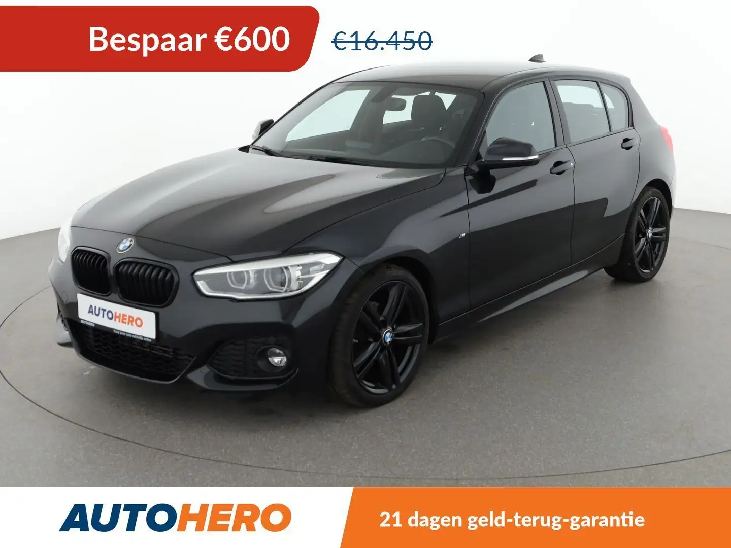 BMW 116 116i M Sport Zwart - 1