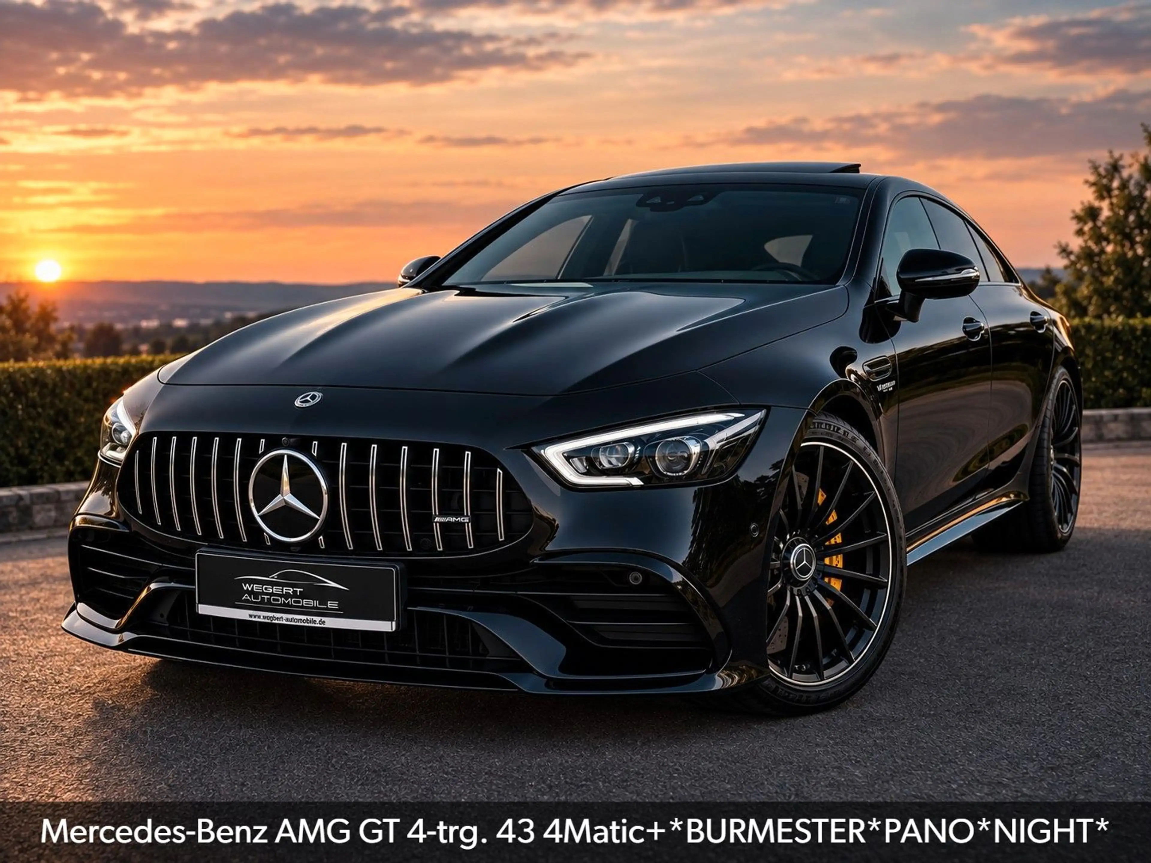 Mercedes-Benz AMG GT 4-trg. 43 4Matic+*BURMESTER*PANO*NIGHT*