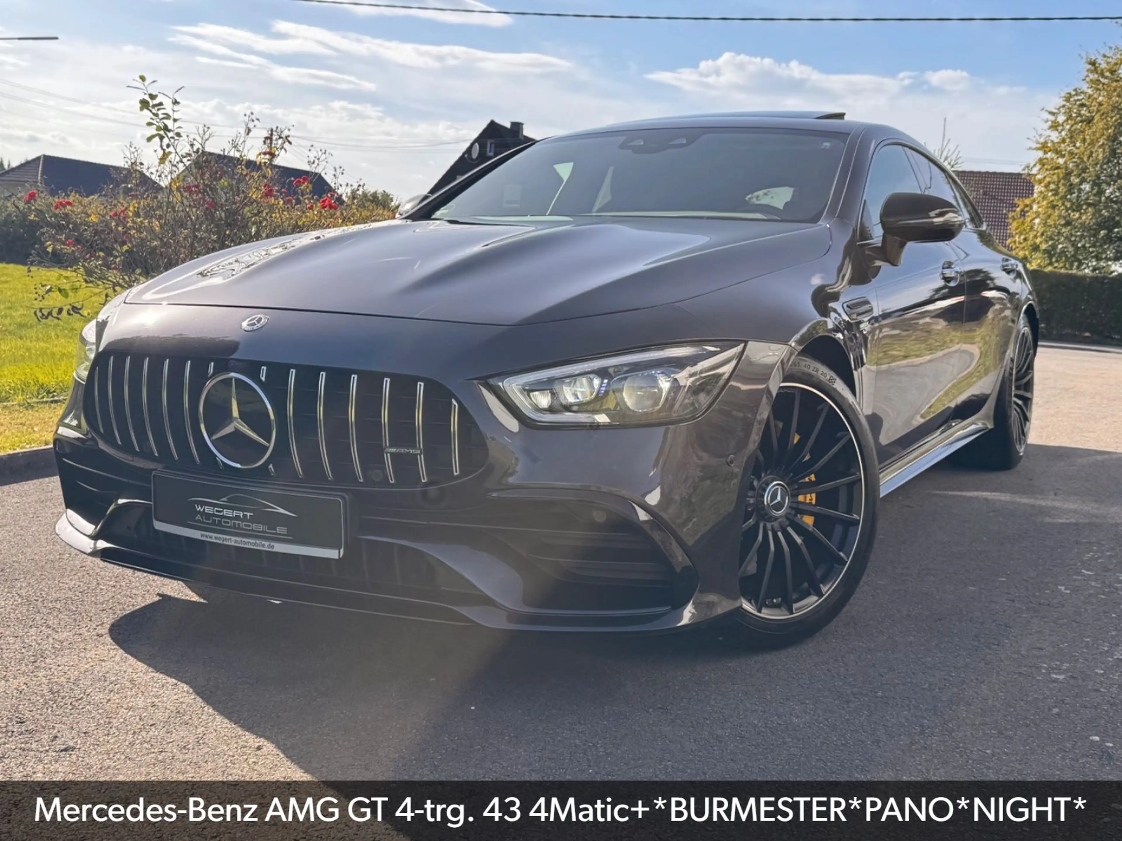 Mercedes-Benz AMG GT 4-trg. 43 4Matic+*BURMESTER*PANO*NIGHT* — photo 2