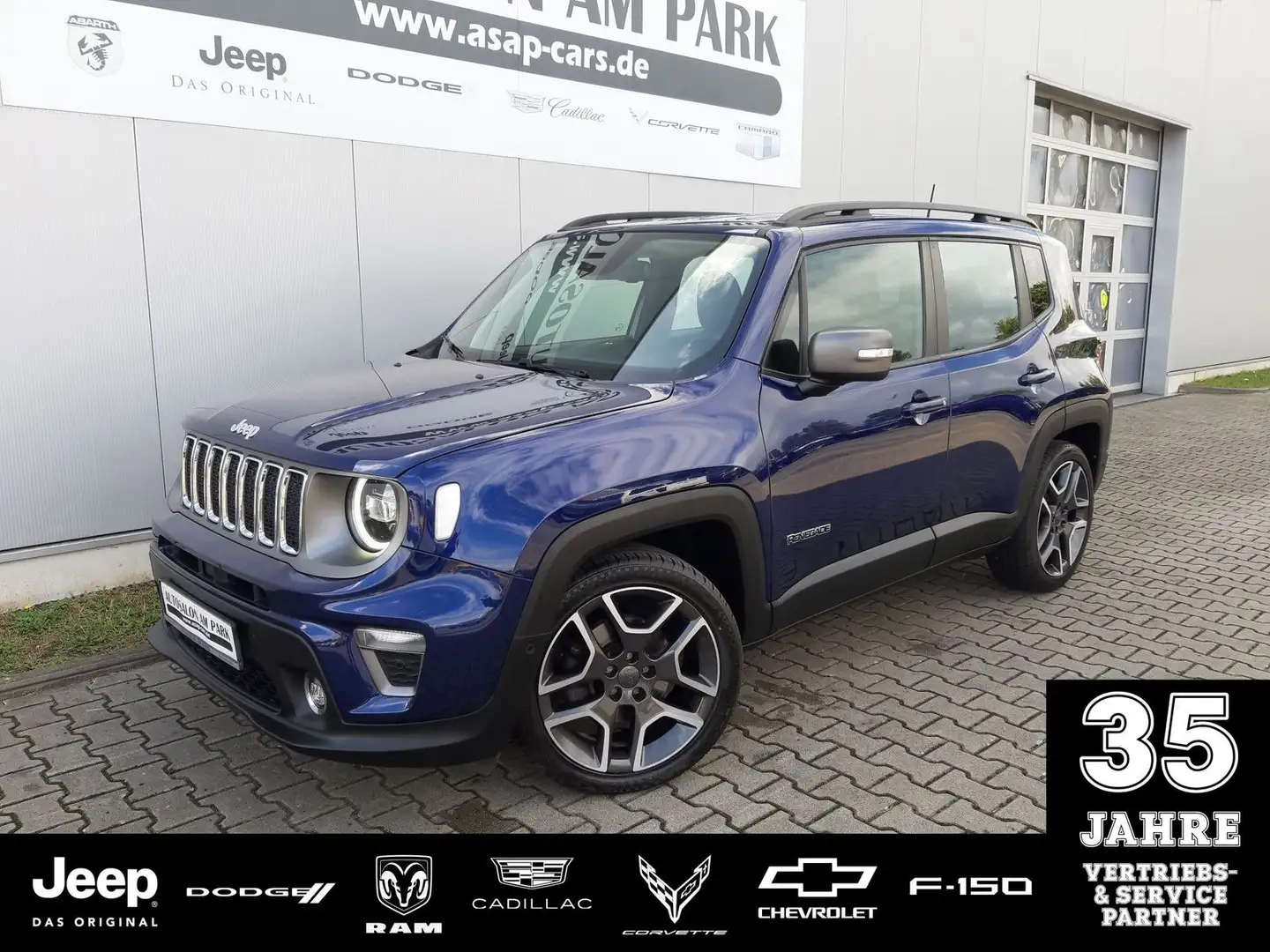 Jeep Renegade 1,3 AT Limited LED Navigation Blau - 1