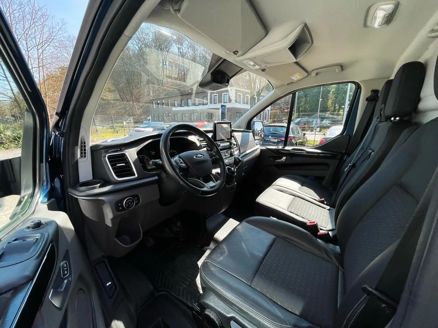 Ford Transit Custom 290 SPORT NAVI SITZH AHK tLEDER Blau - 2