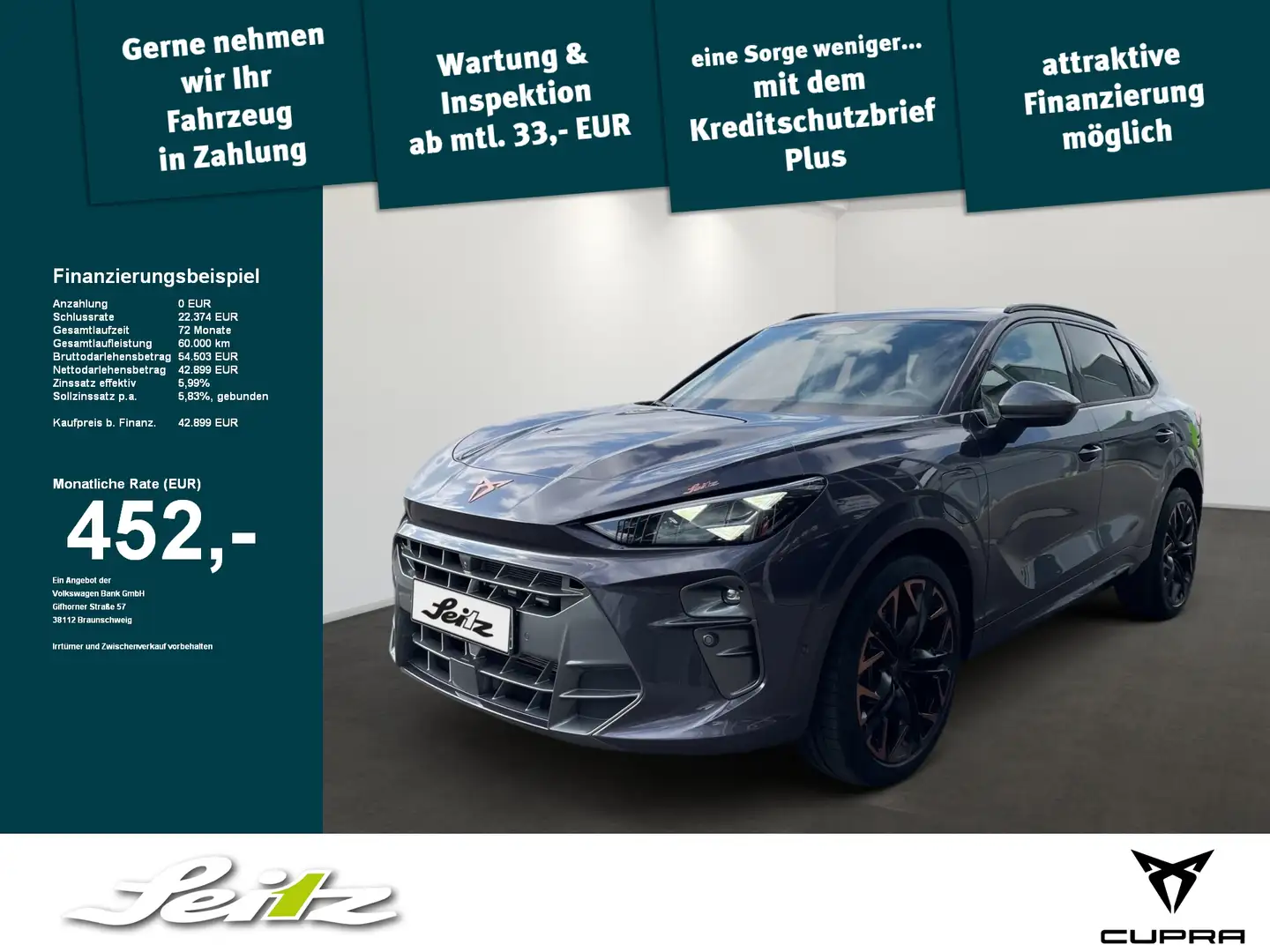 CUPRA Terramar 1.5 e-Hybrid VZ *HEAD-UP*MATRIX*KAMERA*NAVI* Violett - 1