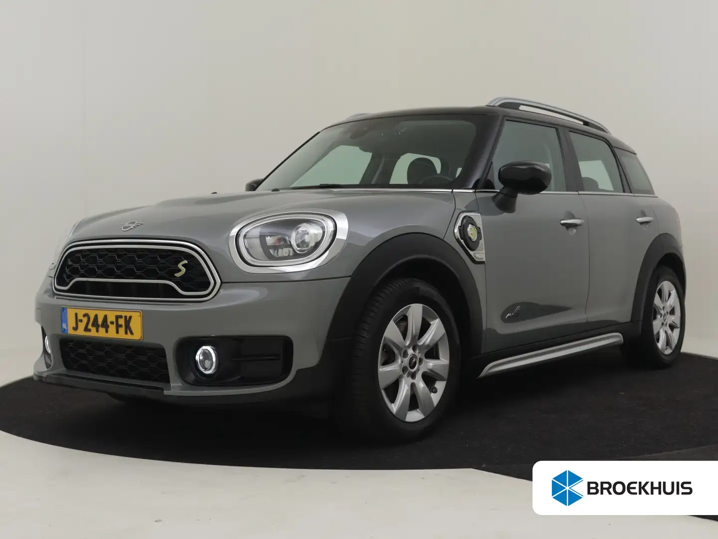 MINI Cooper SE Countryman Mini 2.0 ALL4 220pk | Full Map Navigatie | Keyless Gris - 1