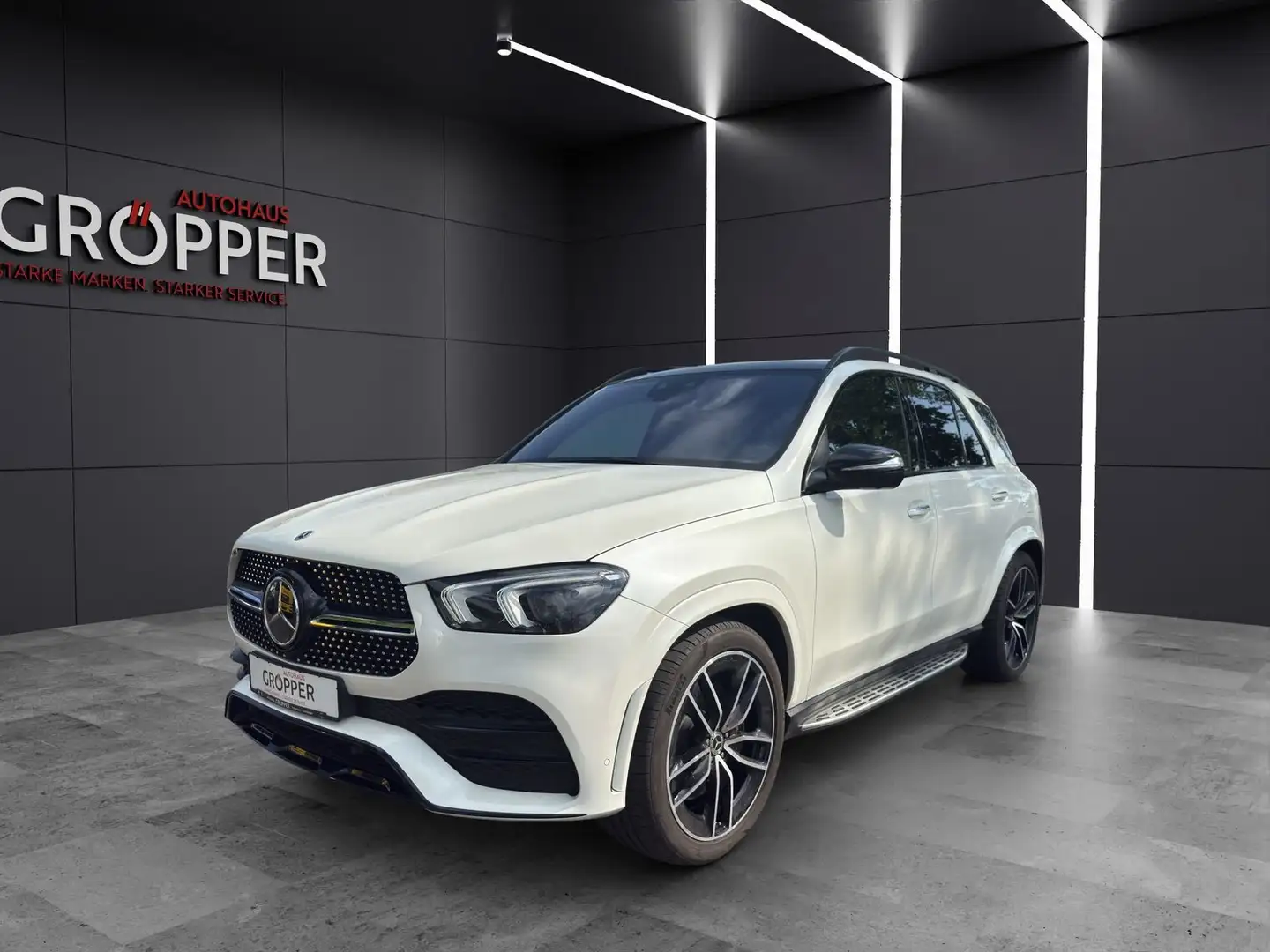 Mercedes-Benz GLE 350 de AMG Line 4Matic/HUD/ Weiß - 1