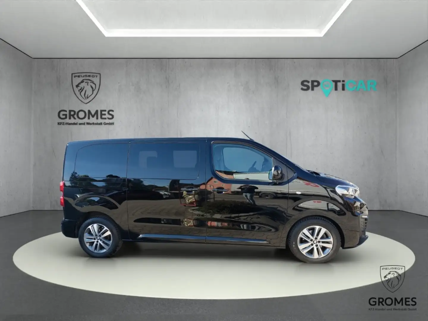 Peugeot Traveller Business VIP L2 2.0 BlueHDi 180 7-Sitze Pano AHK H Schwarz - 2