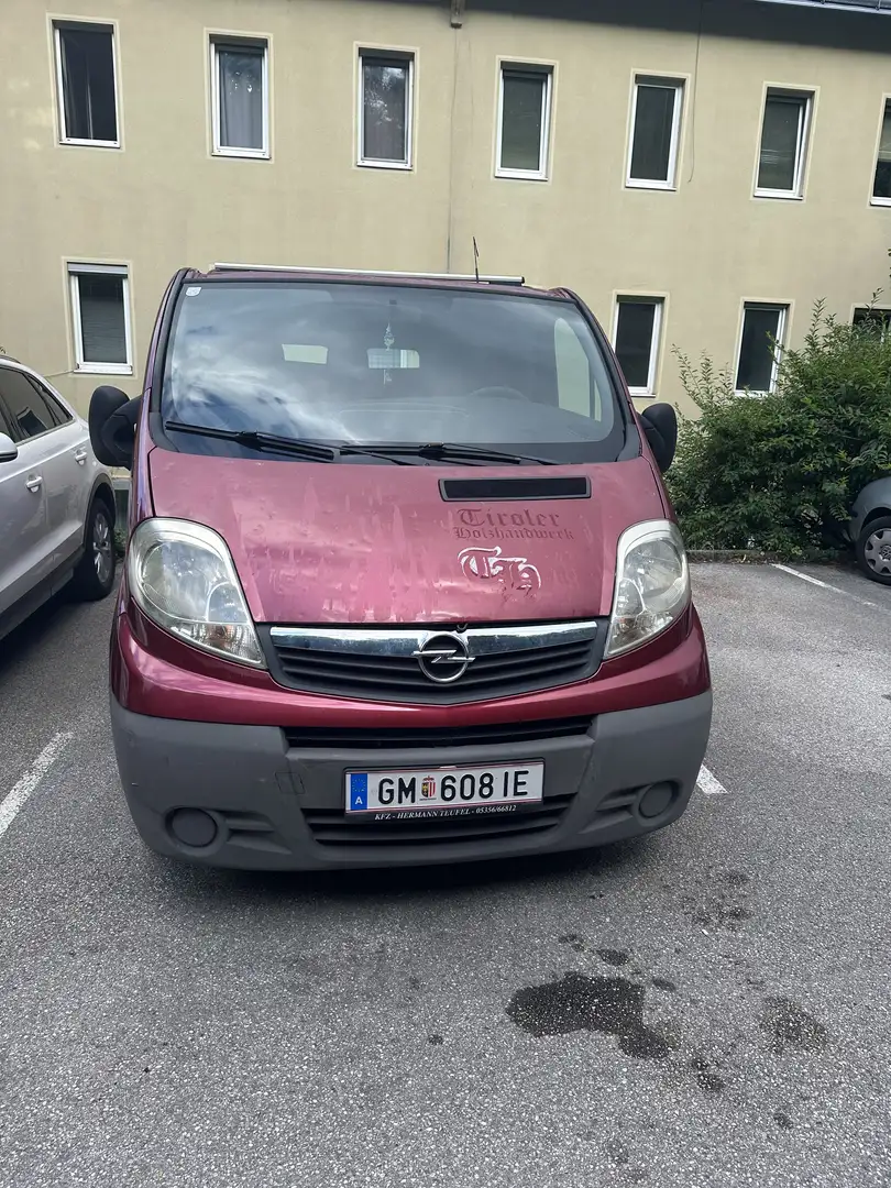 Opel Vivaro 2,0 CDTI L2H1 Export/Bastler Rot - 1
