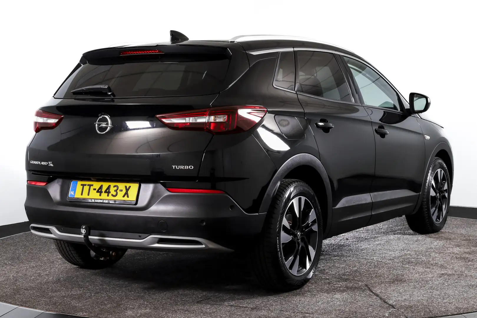 Opel Grandland X 1.2 Turbo 130 PK Ultimate Orig. NL | Cruise | Stoe Zwart - 2