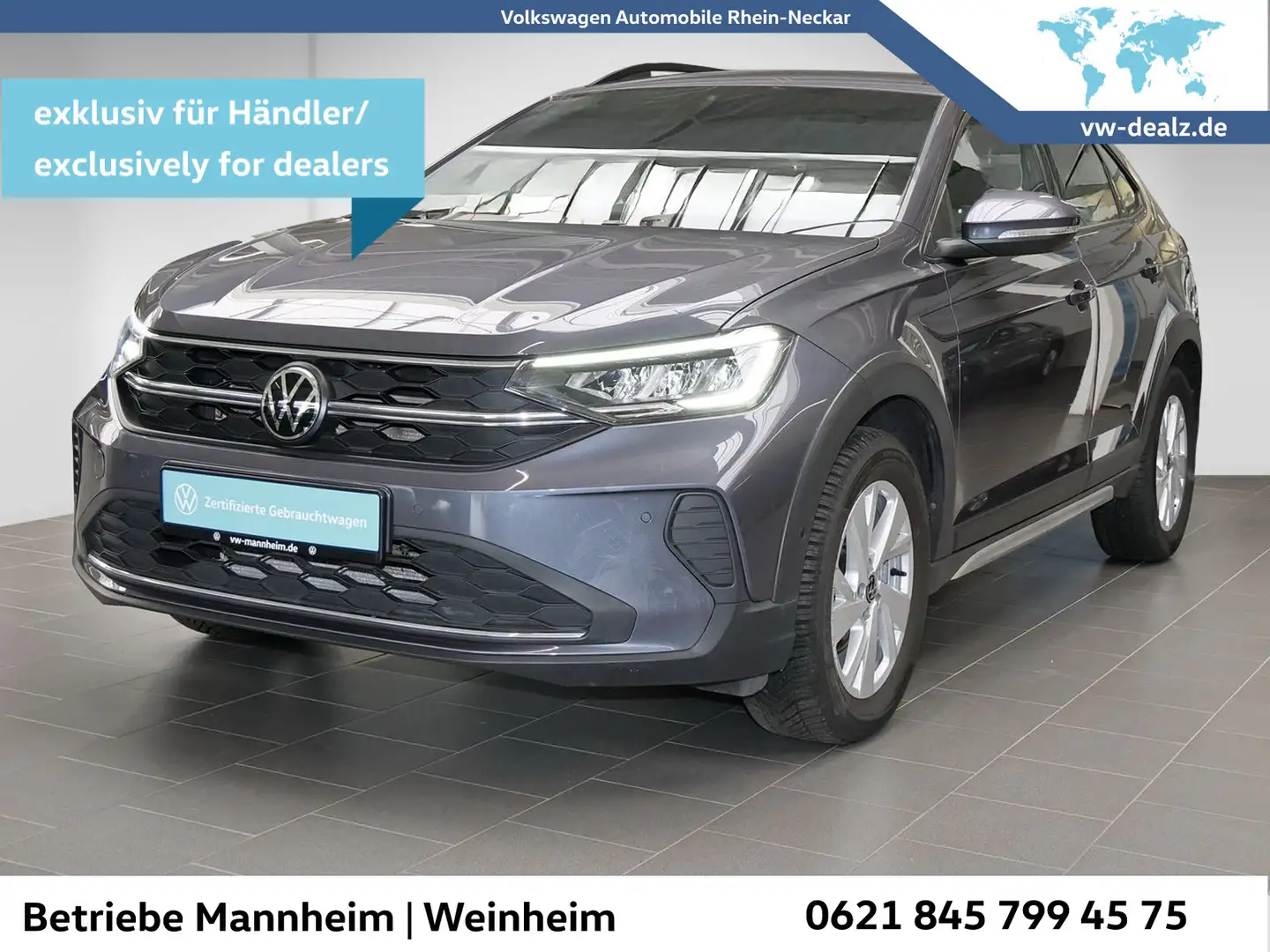 Volkswagen Taigo Life 1.0 TSI Automatik LED Digitaltacho uv Grau - 1