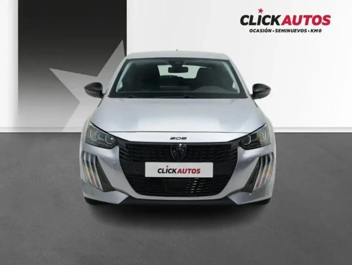 Peugeot 208 1.2 100CV Active Gris - 2