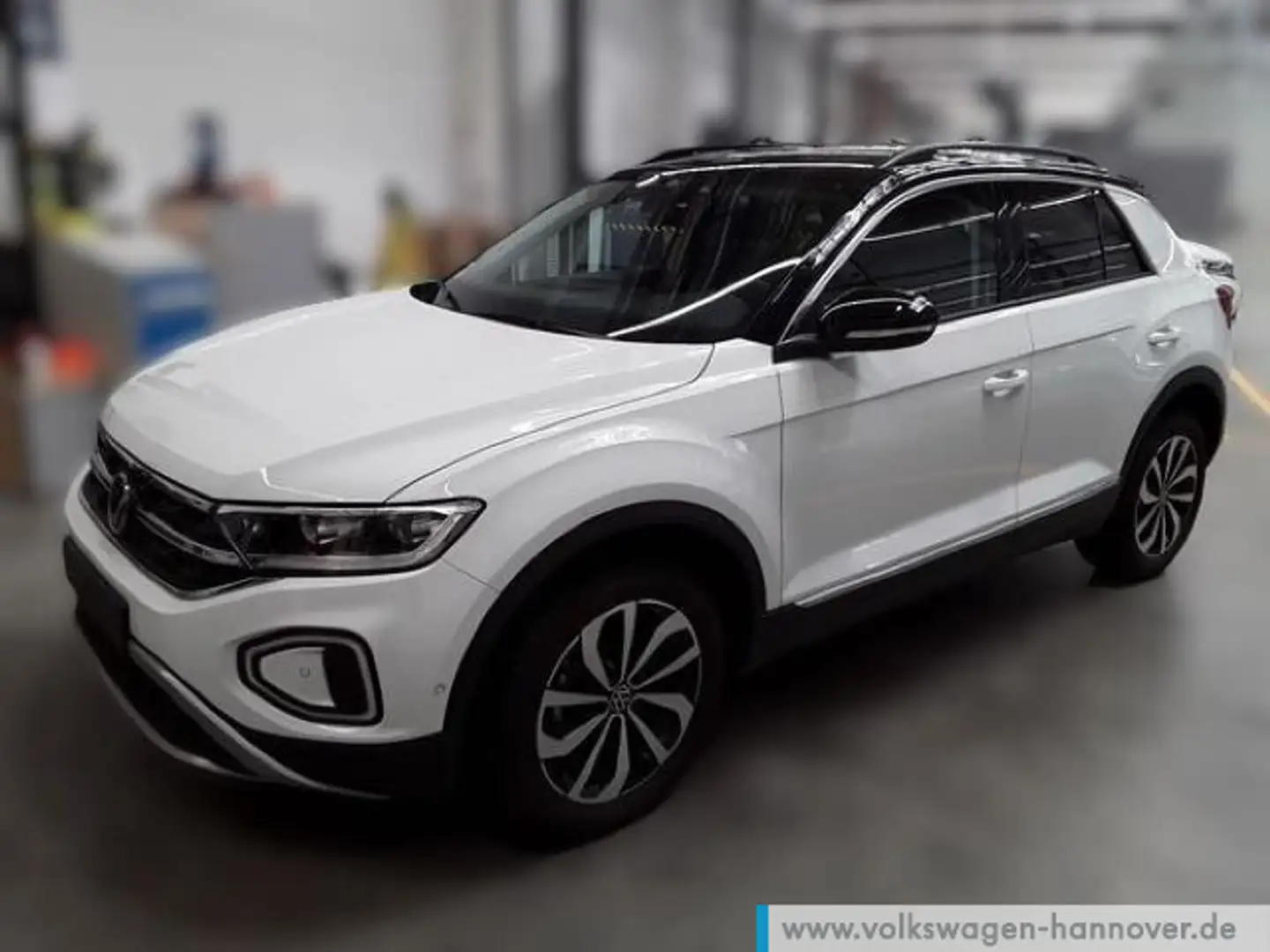 Volkswagen T-Roc 1.0 TSI Style ACC DigCockpit Navi PDC SHZ Weiß - 2