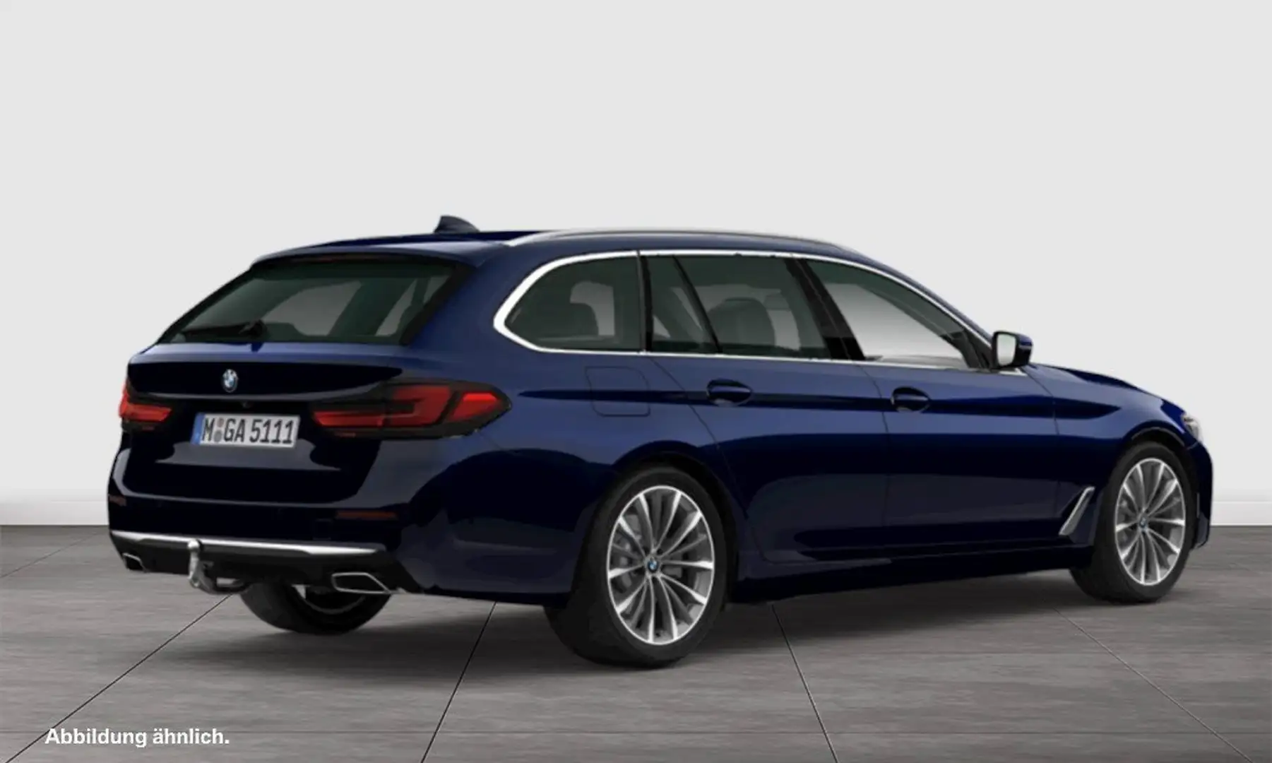 BMW 520 d A Luxury Line DAB LED WLAN Pano.Dach RFK Blau - 2