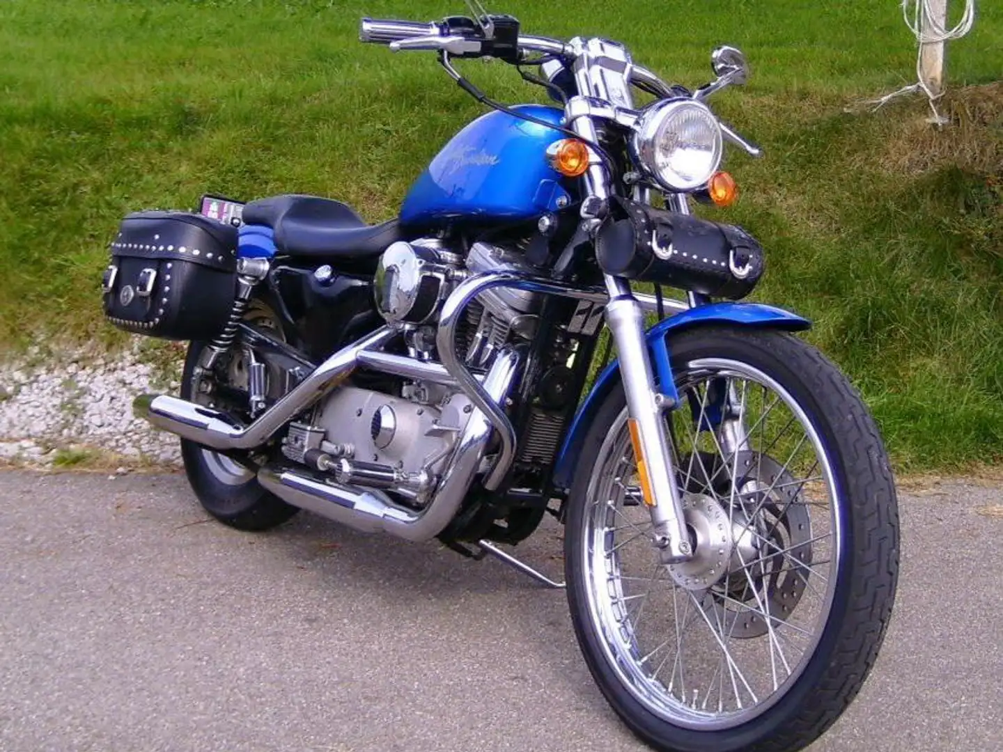 Harley-Davidson XL 883 C53 Sportster Modrá - 1
