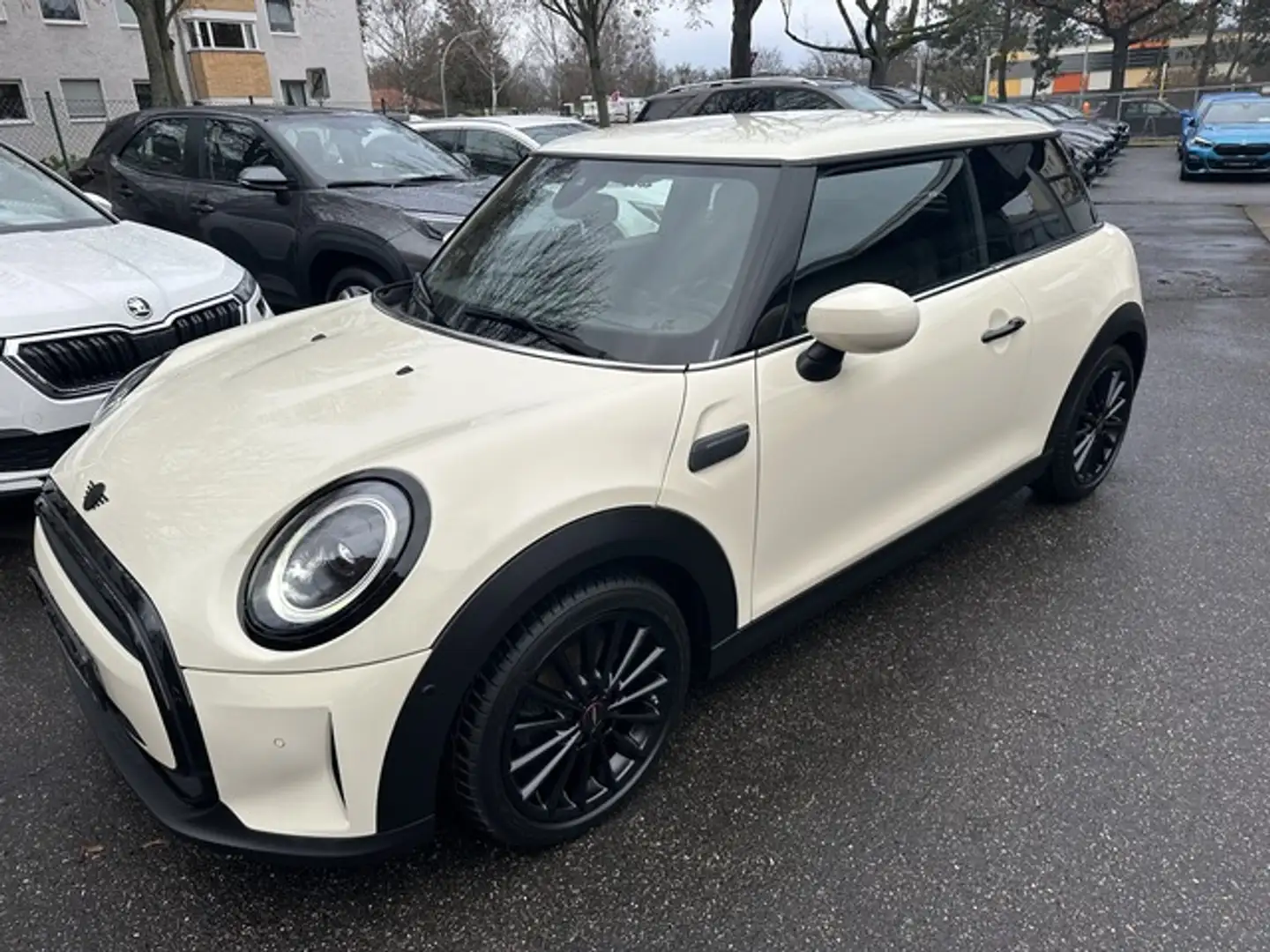 MINI Cooper Classic Trim H.UP*LEDER*KEYGO*HK* Mini 3-trg. Weiß - 1