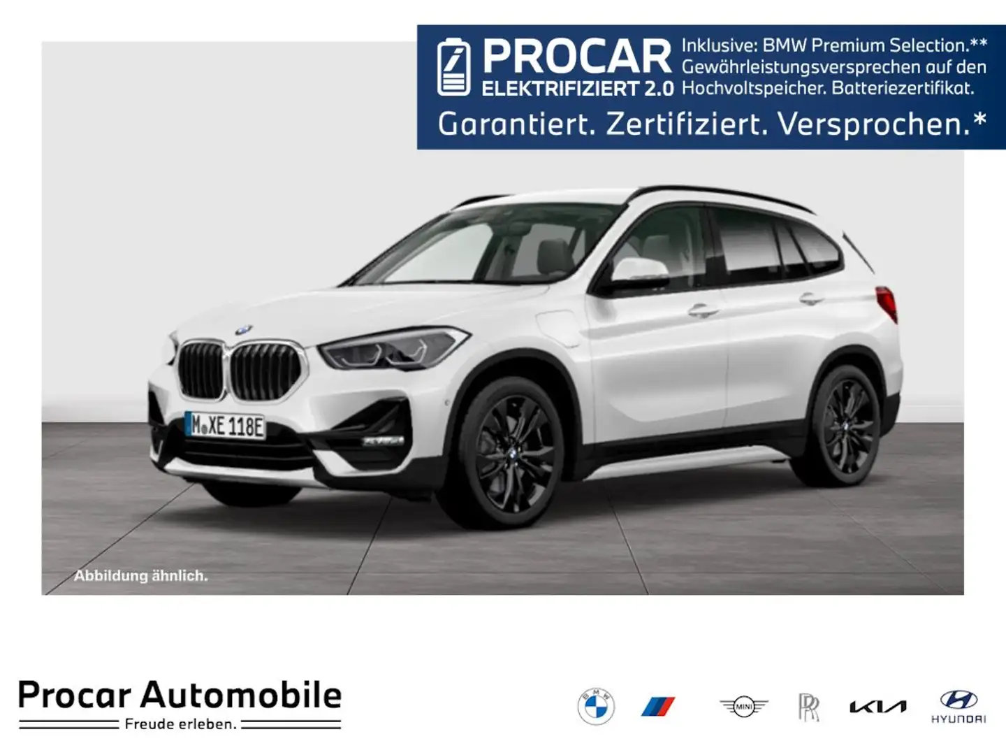 BMW X1 xDrive25e SPORT LINE+KAMERA+DA+LED+NAVI Wit - 1