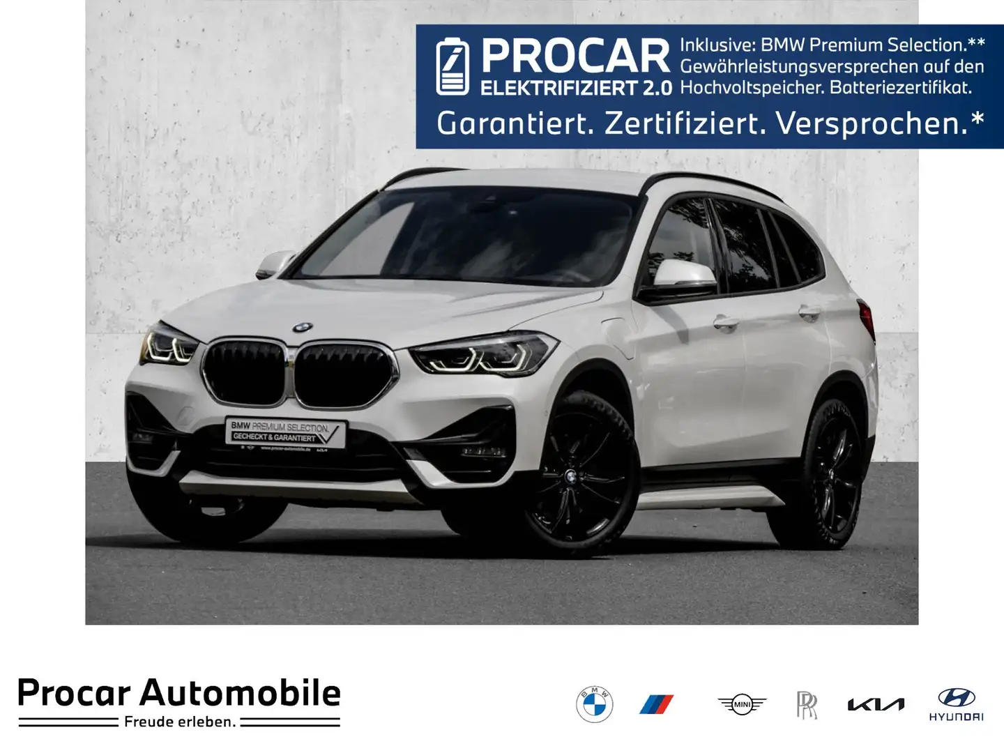 BMW X1 xDrive25e SPORT LINE+KAMERA+DA+LED+NAVI Blanc - 1
