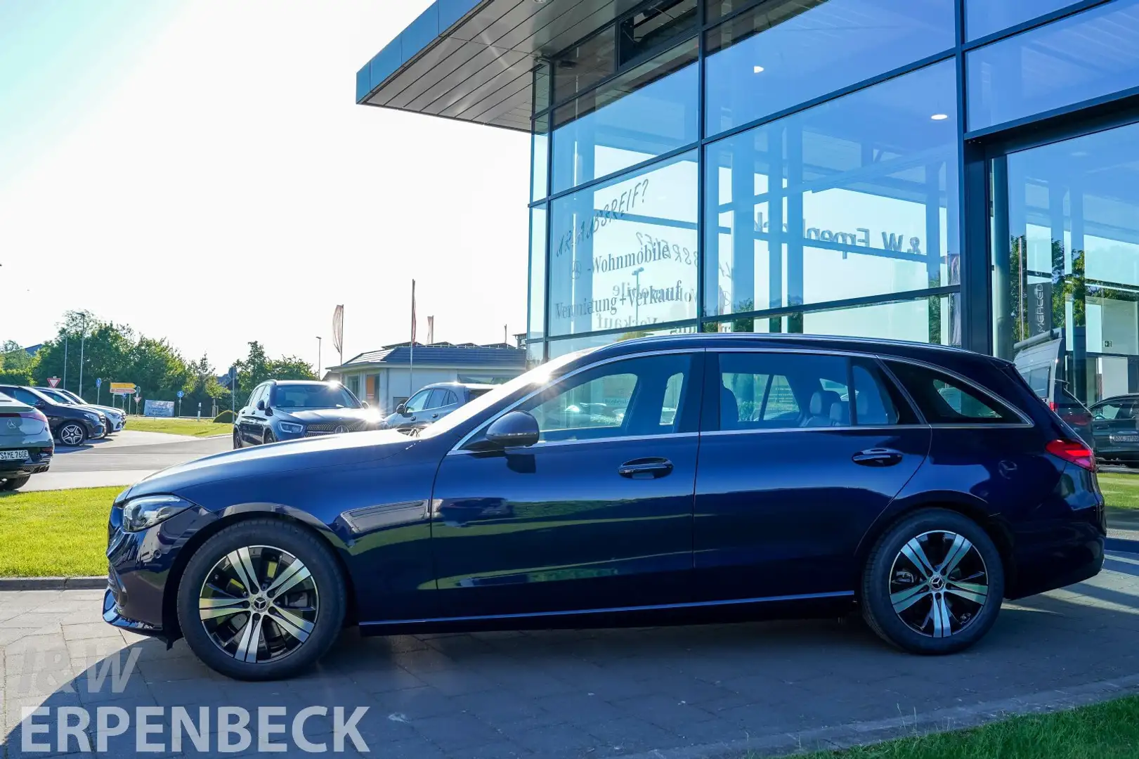 Mercedes-Benz C 220 C 220 d T Avantgarde AHK Totwinkel MBUX Kamera Blau - 2