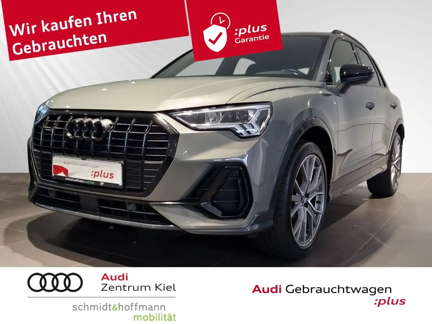 Audi Q3 40 TDI quattro S-line S-tronic Navi+ LED Klima Grau - 1