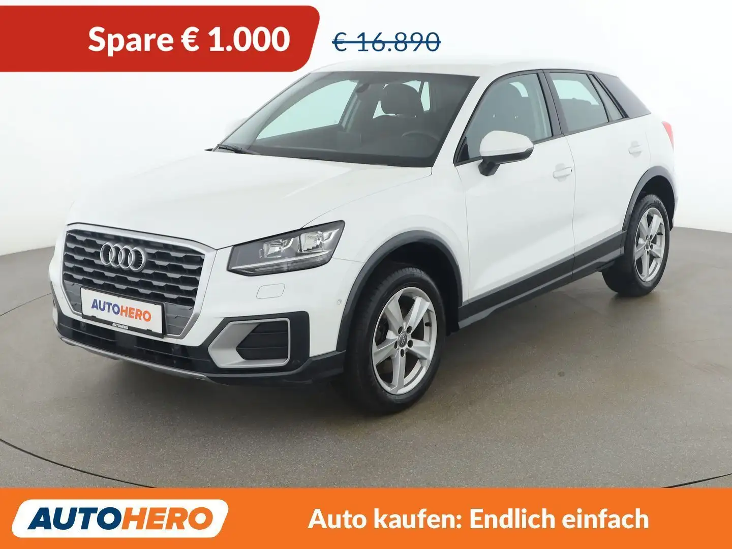 Audi Q2 1.0 TFSI Sport Weiß - 1