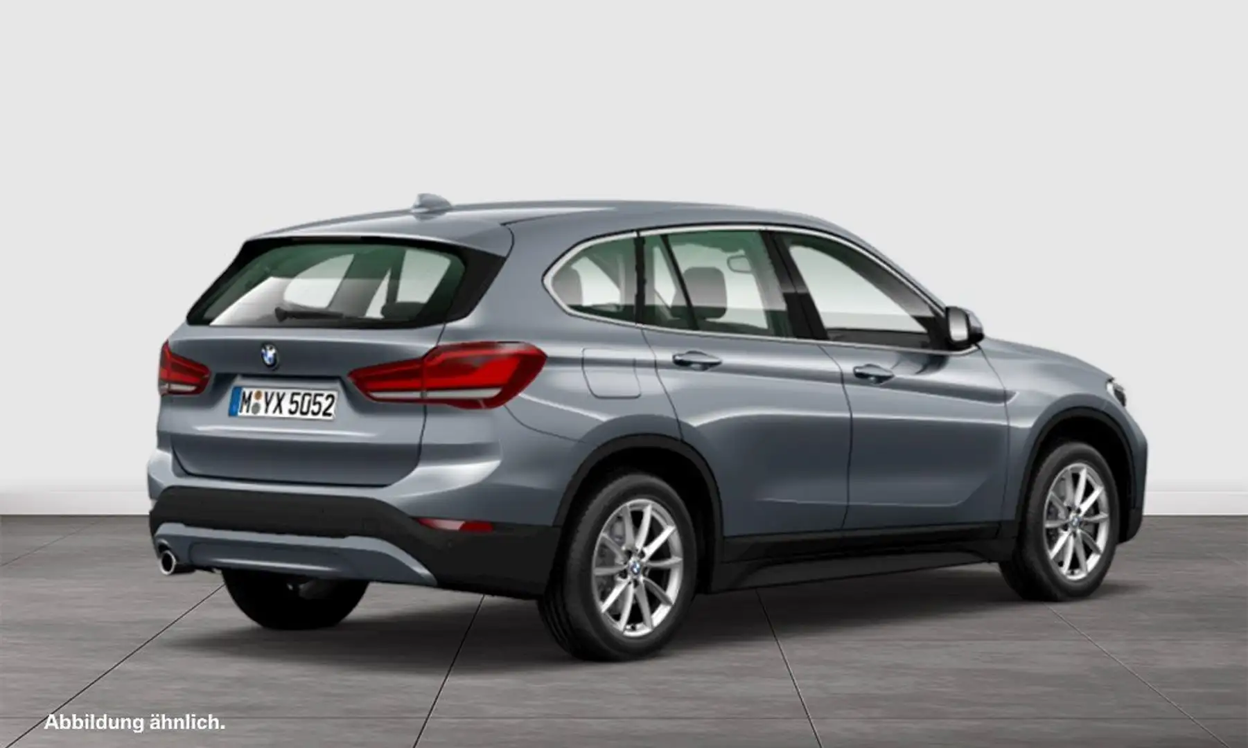 BMW X1 sDrive18i Advantage Aut Nav LED Shz PDCv+h Grau - 2