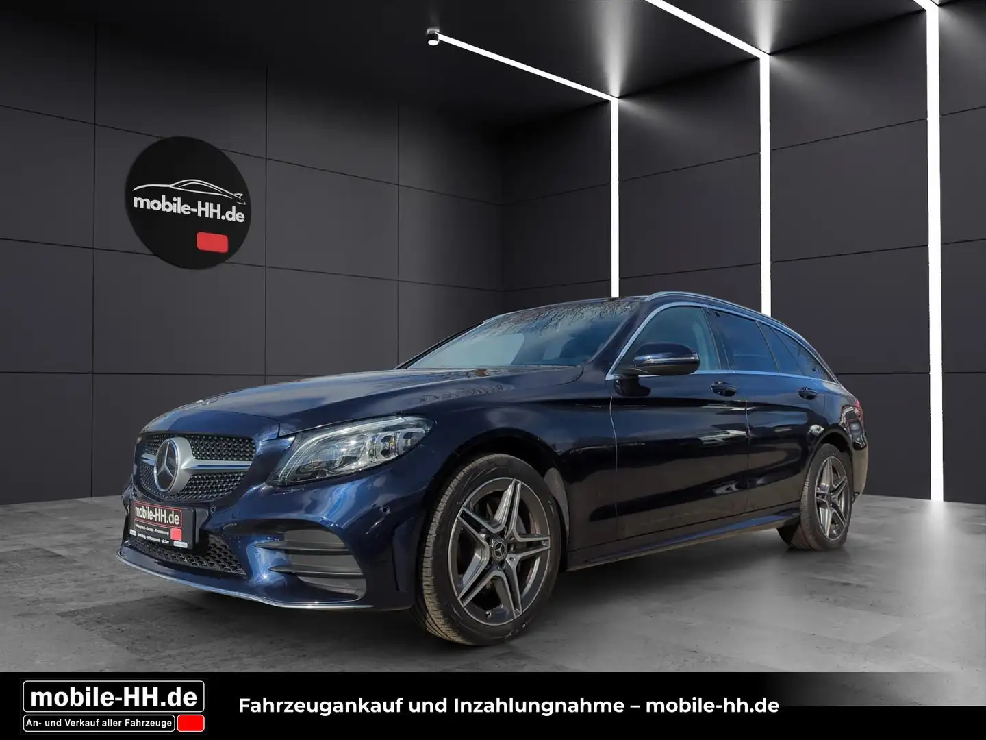 Mercedes-Benz C 180 *MULTIBEAM LED*KAMERA*TWA*AMG LINE* Blau - 1