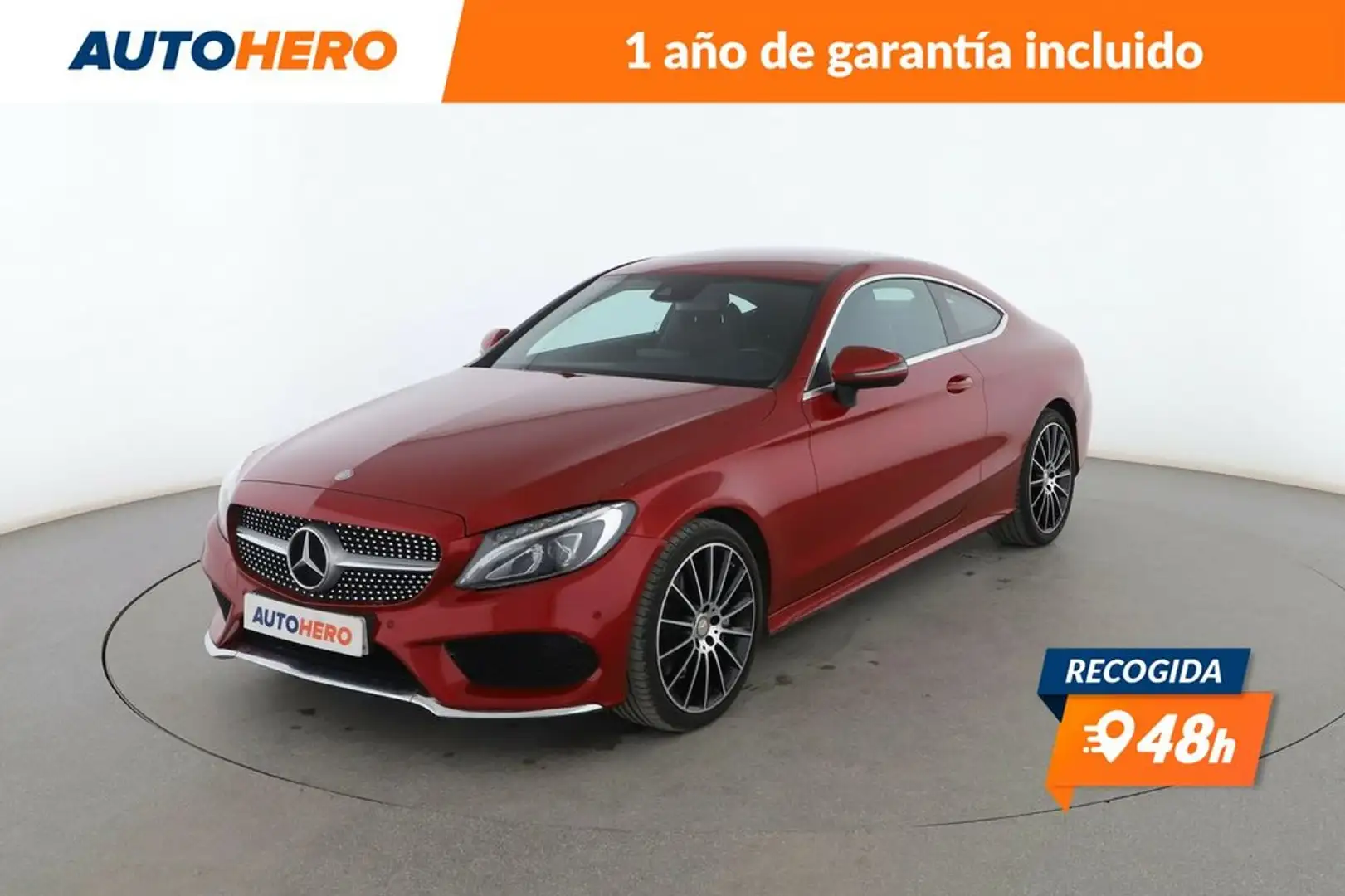Mercedes-Benz C 300 AMG Line Rojo - 1