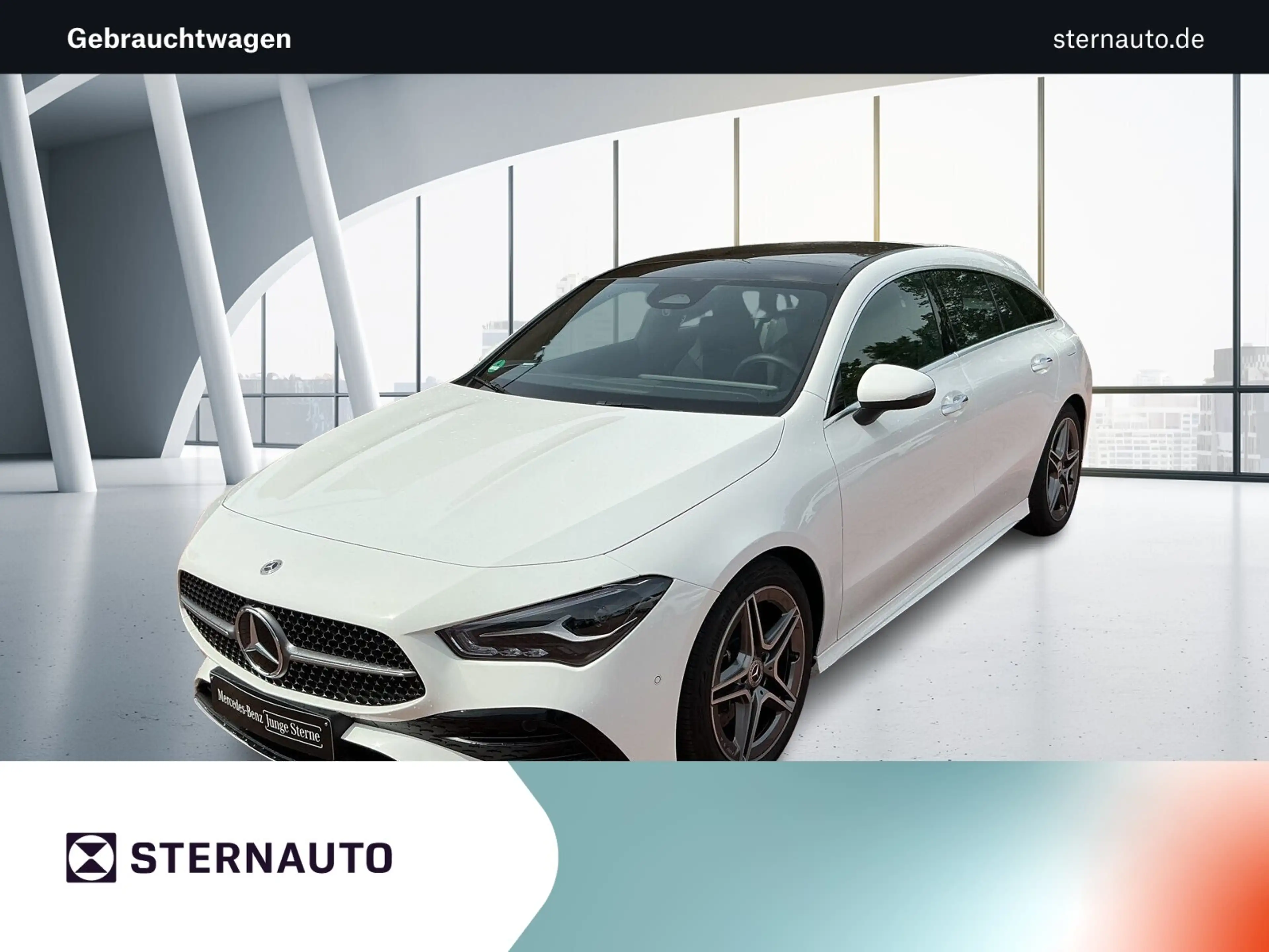 Mercedes-Benz CLA 200 CLA 200 SB AMG PanoD RüKam Keyless Go Spiegelpak