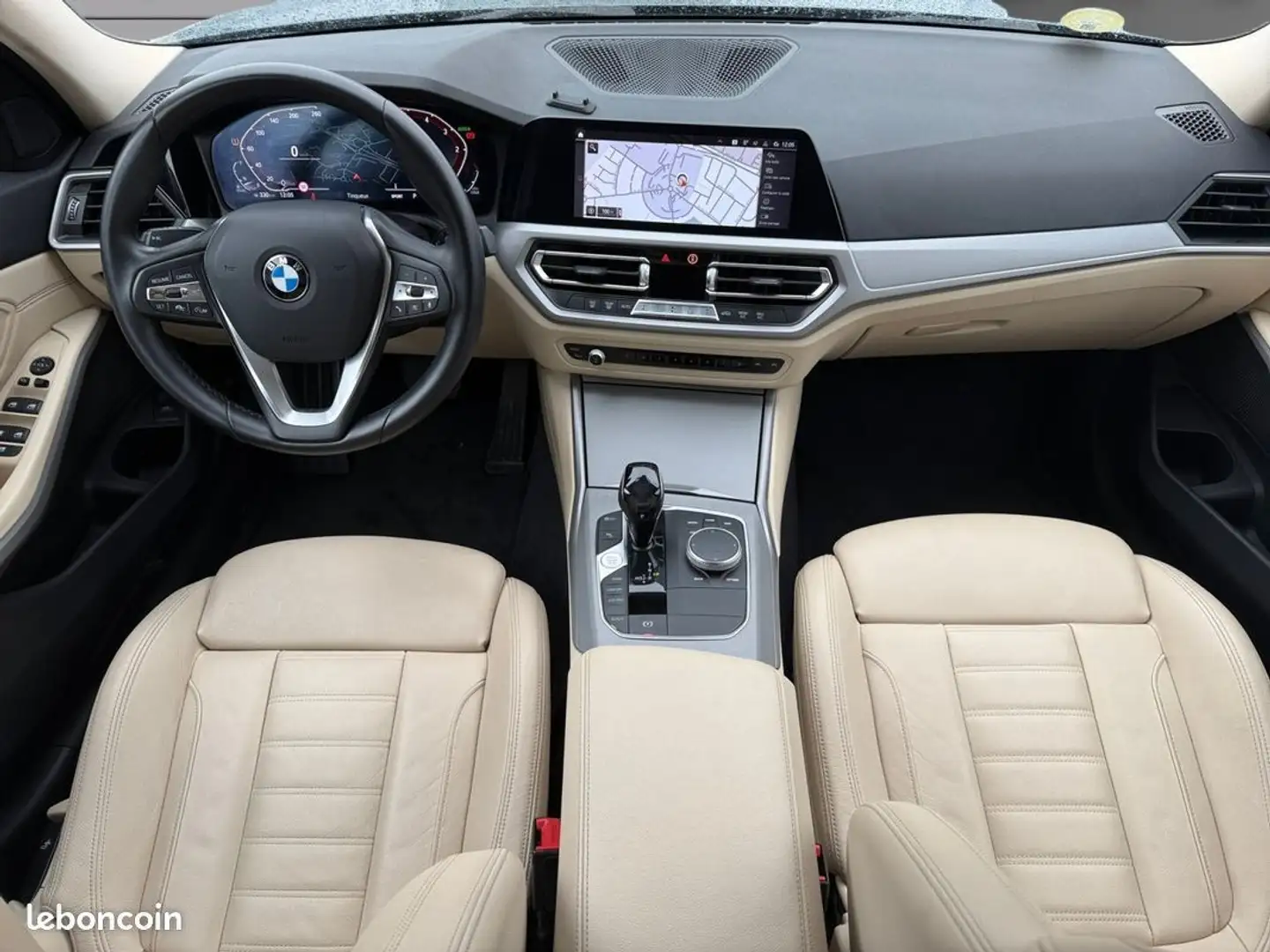 BMW 318 Touring SERIE G21 318d 150 ch BVA8 Business Design 2ème main Entretien Garantie 12 mois Bleu - 2