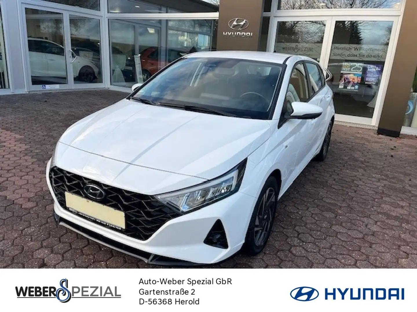 Hyundai i20 1.0 T-Gdi (100PS) 48V DCT Trend Navipaket, Lic Weiß - 1