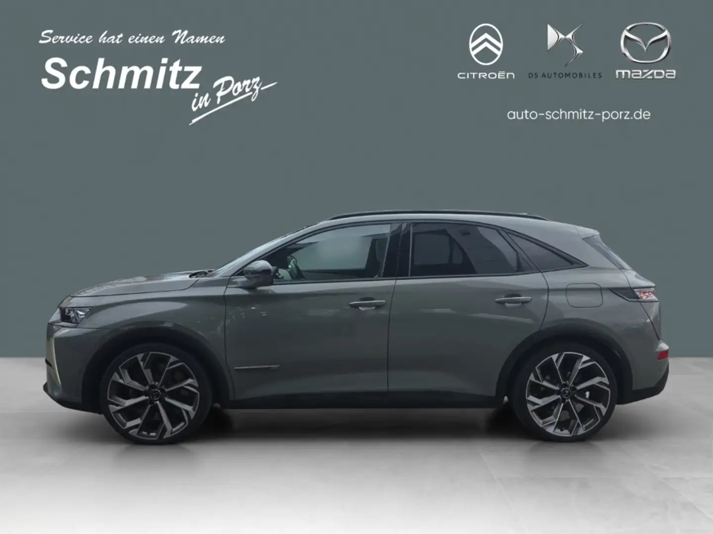 DS Automobiles DS 7 AD StandHZG El. Panodach Navi Leder Digitales Cock Gris - 2