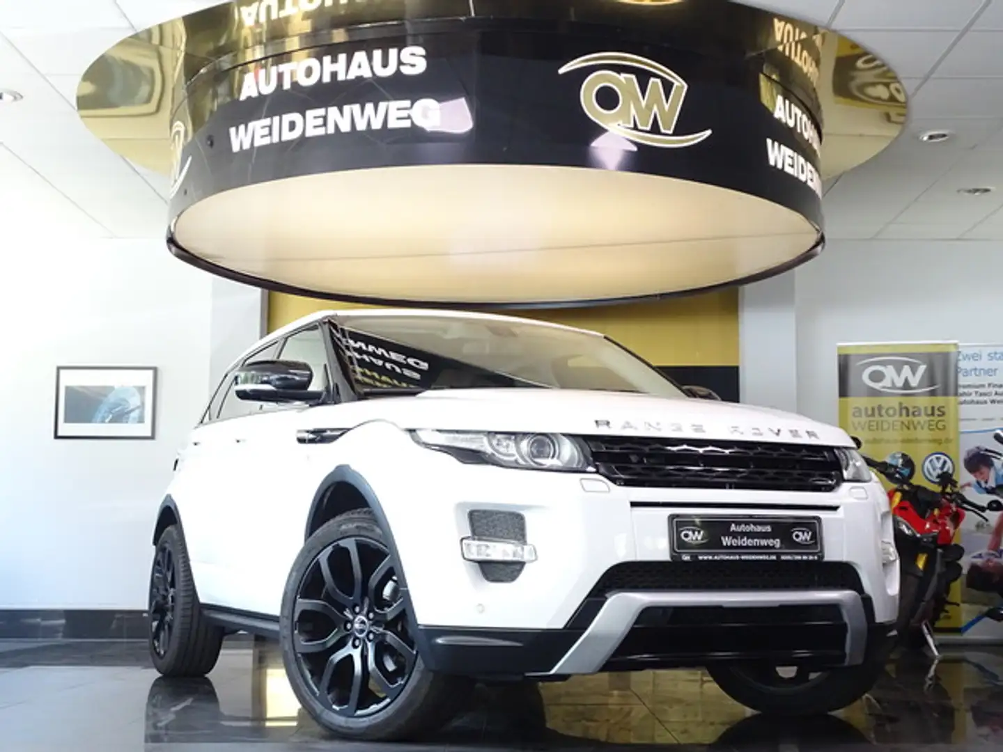 Land Rover Range Rover Evoque 2.2 SD4 Dynamic Leder Sound Blanc - 2
