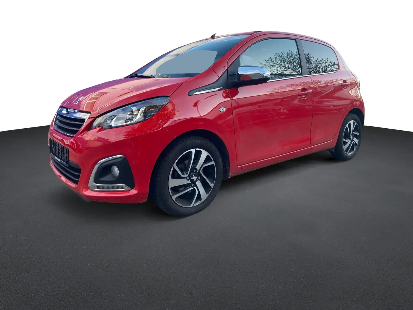 Peugeot 108 TOP 1.0 VTi TOP! Allure SHZ+Kam.+KeyLess+LM Rot - 2