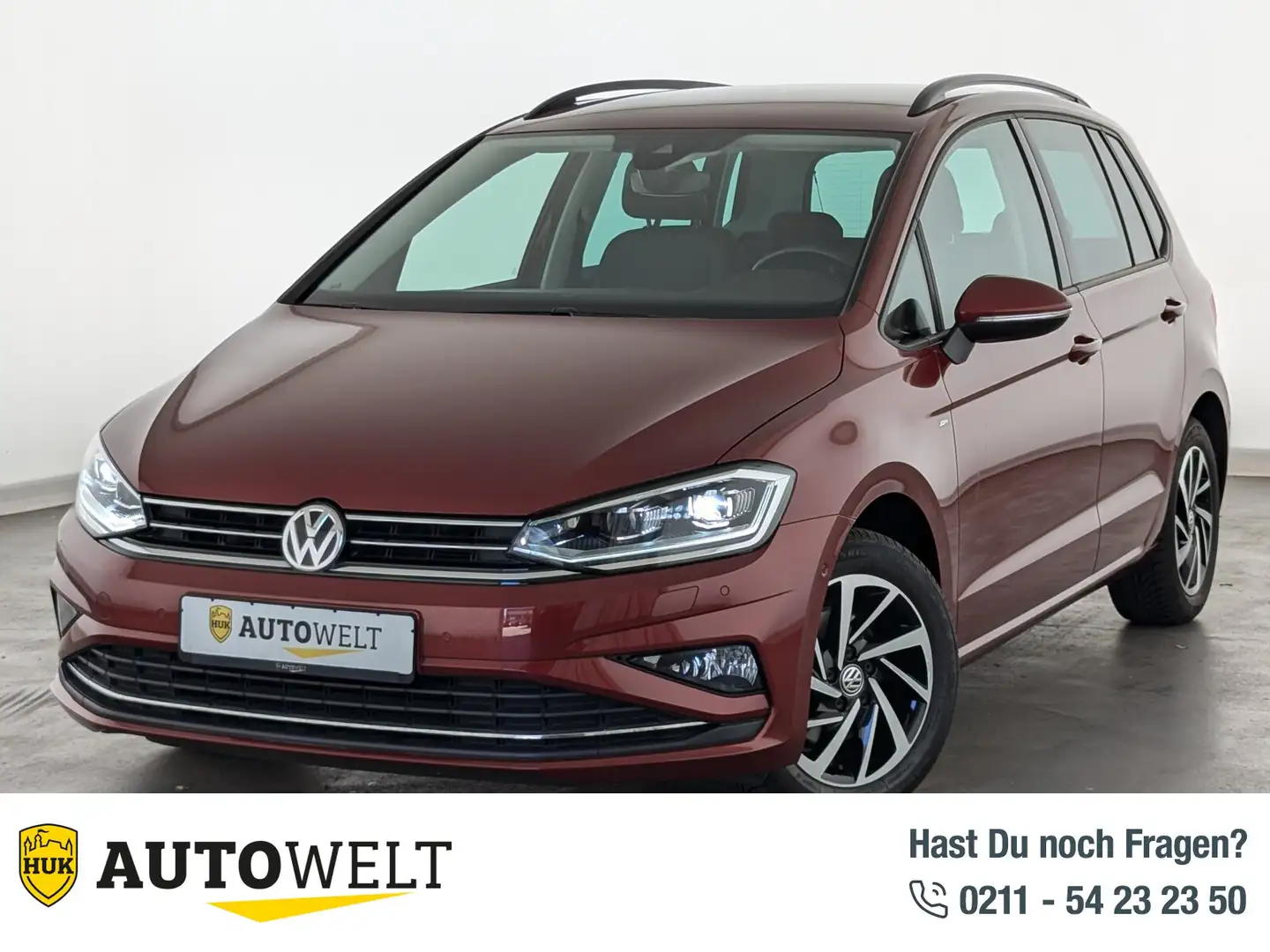 Volkswagen Golf Sportsvan Golf VII Sportsvan 1.5 TSI Join LED+NAVI+PDC+ACC Czerwony - 1