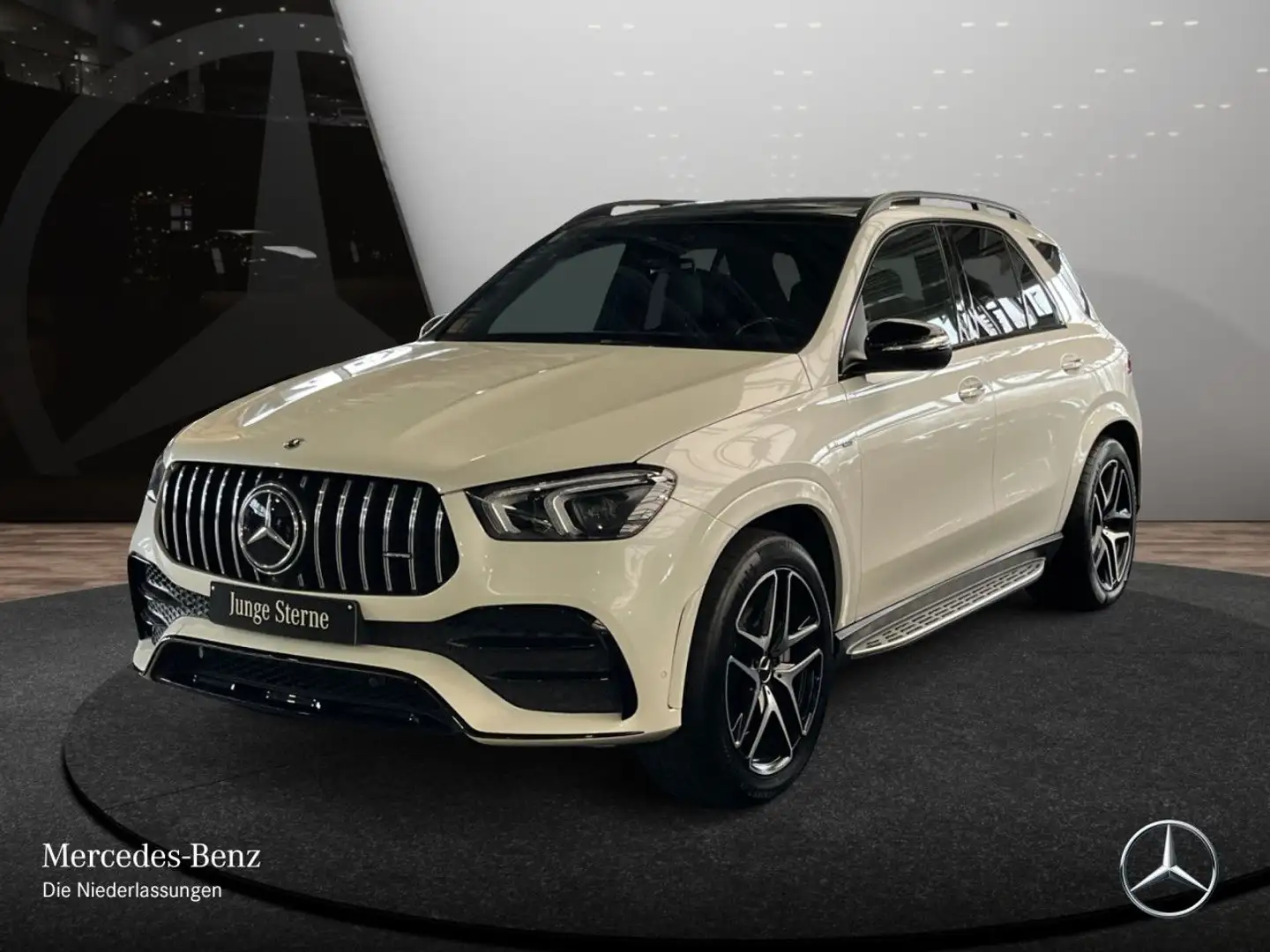 Mercedes-Benz GLE 53 AMG GLE 53 4M NIGHT+PANO+360+AHK+LED+FAHRASS+STHZG+21" Weiß - 2