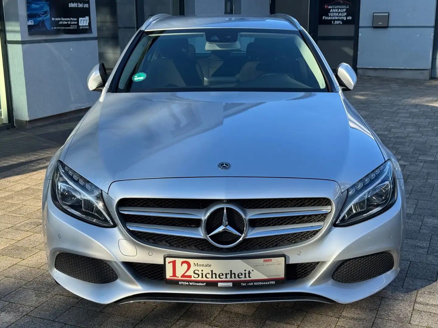 Mercedes-Benz C 250 d T BlueTec*Standheizung*360Kamera*AHK Silber - 2