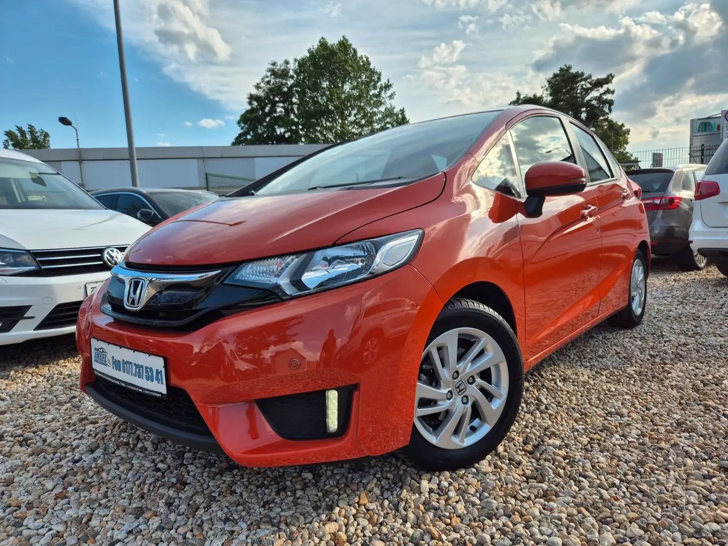 Honda Jazz Comfort 1Hand Top Zustand Orange - 1