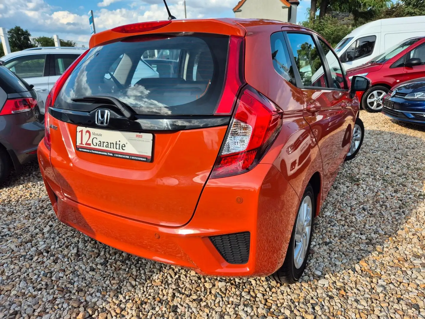 Honda Jazz Comfort 1Hand Top Zustand Orange - 2