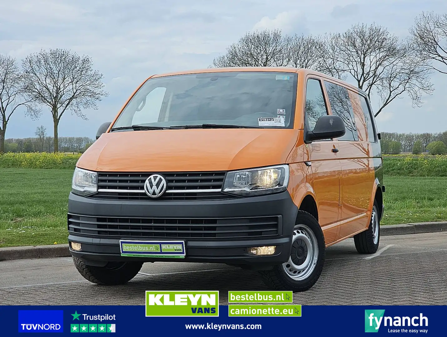 Volkswagen Transporter 2.0 TDI L2 Dubbel Cabine AC! - 1