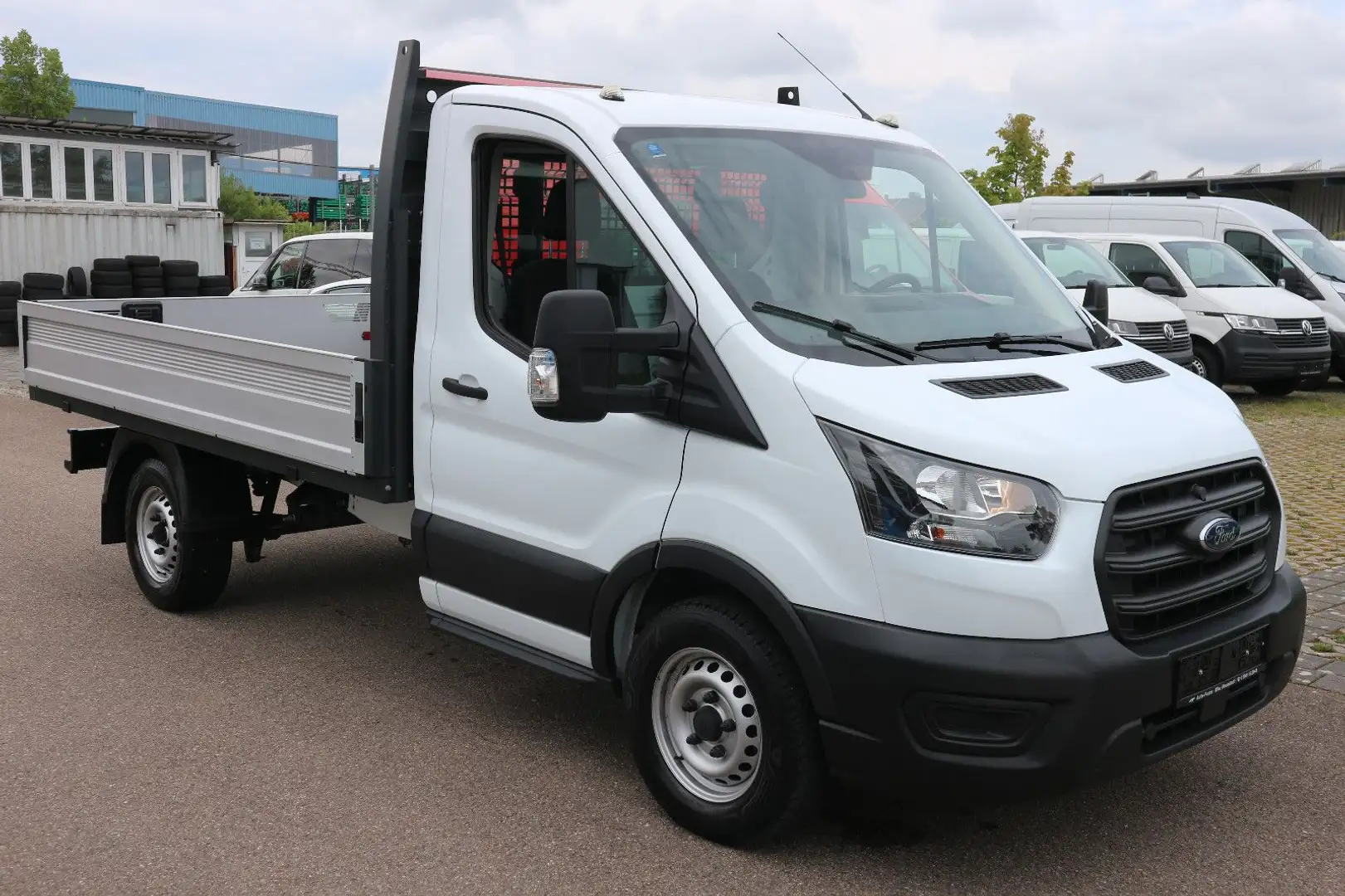 Ford Transit Pritsche 350 L2 Einzelkabine AHK Blanco - 2