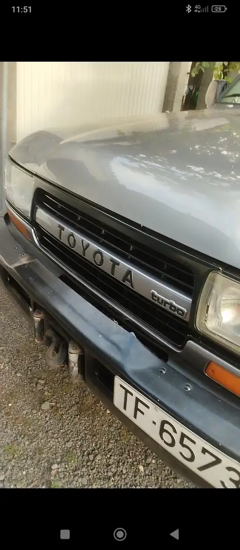 Toyota Land Cruiser HDJ 80 Gris - 1