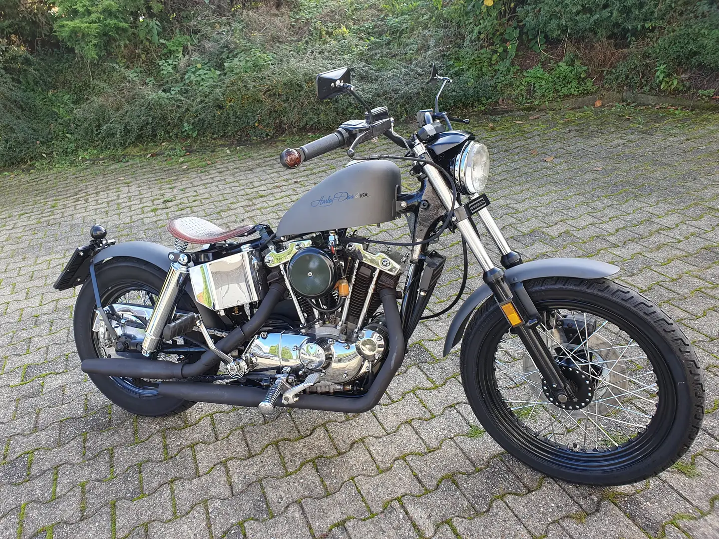 Harley-Davidson Sportster 1000 XLCH Iron Head Grau - 1