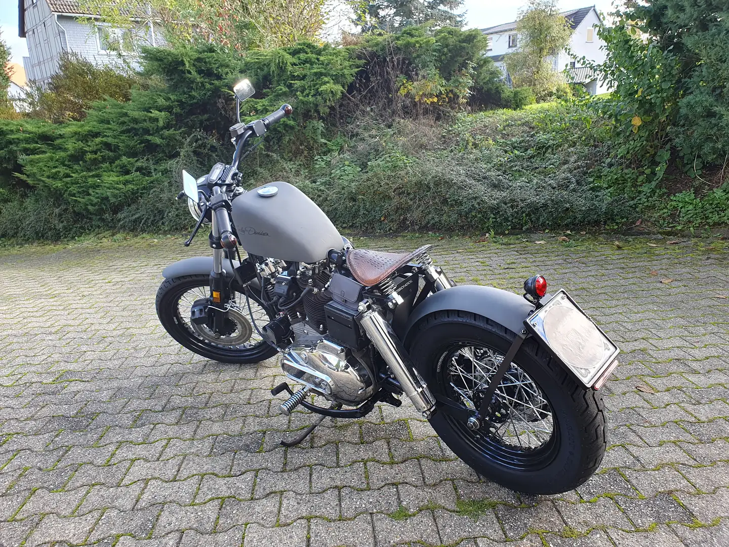 Harley-Davidson Sportster 1000 XLCH Iron Head Grau - 2