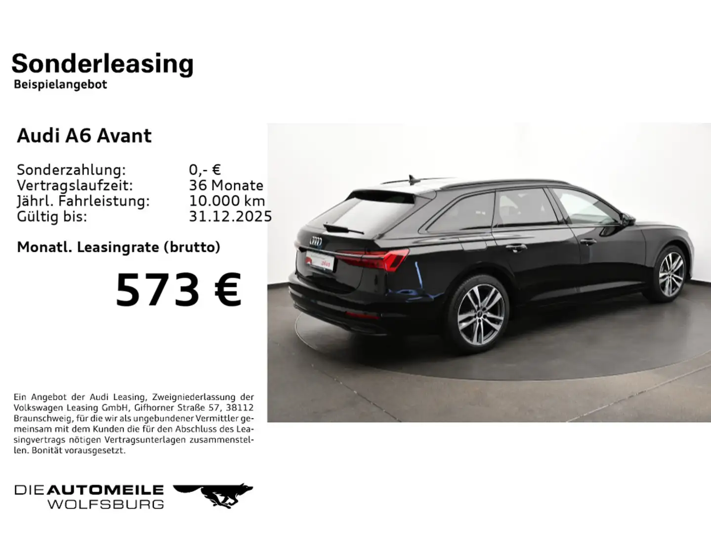 Audi A6 35 TDI advanced S-tronic Matrix/Pano/Au Schwarz - 2