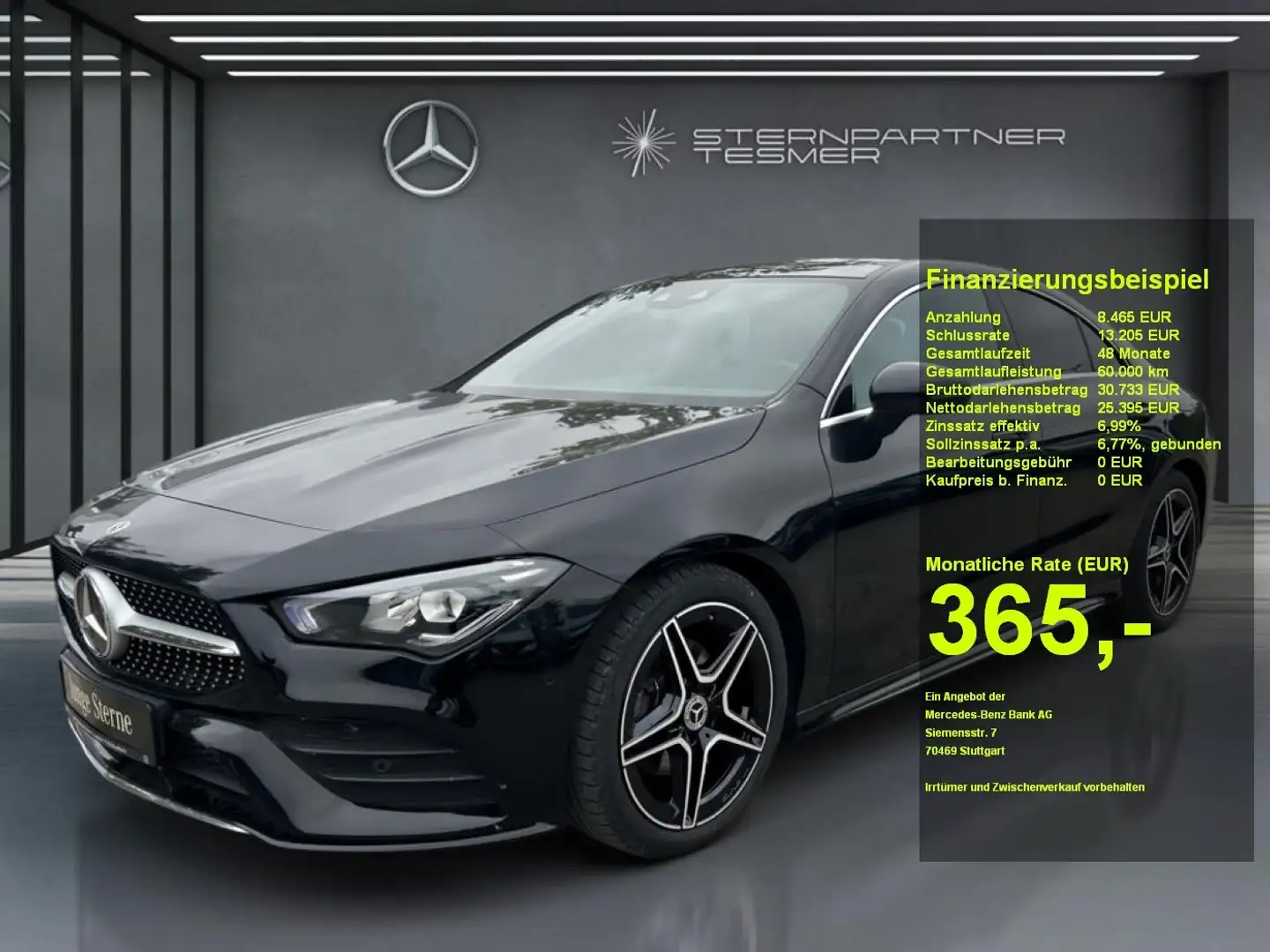 Mercedes-Benz CLA 200 Coupé AMG, Kamera, Pano-D, CarPlay, MBUX Černá - 1