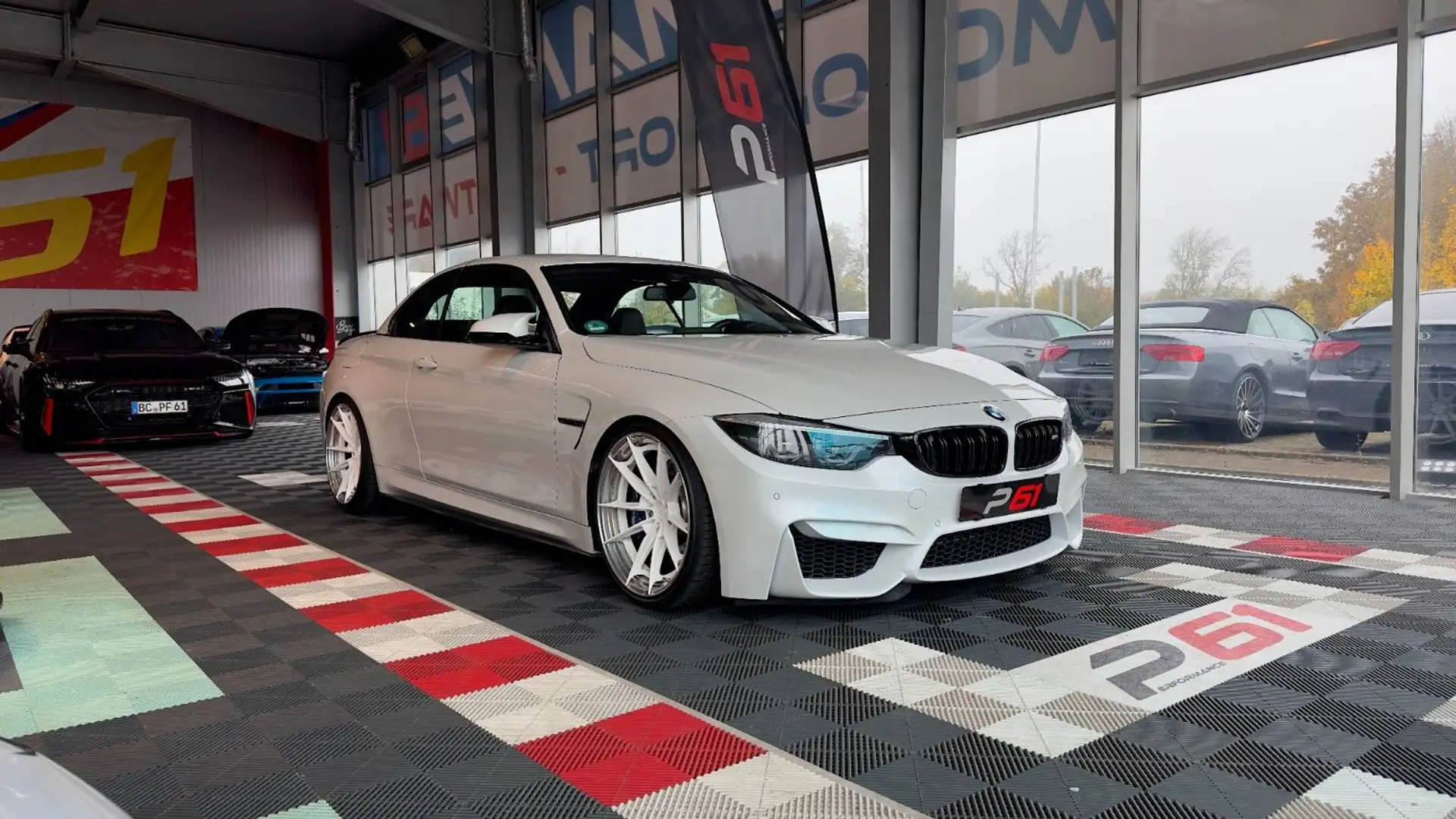 BMW M4 Competition/ohne OPF/HUD/KW V2/Z Performance Blanc - 2