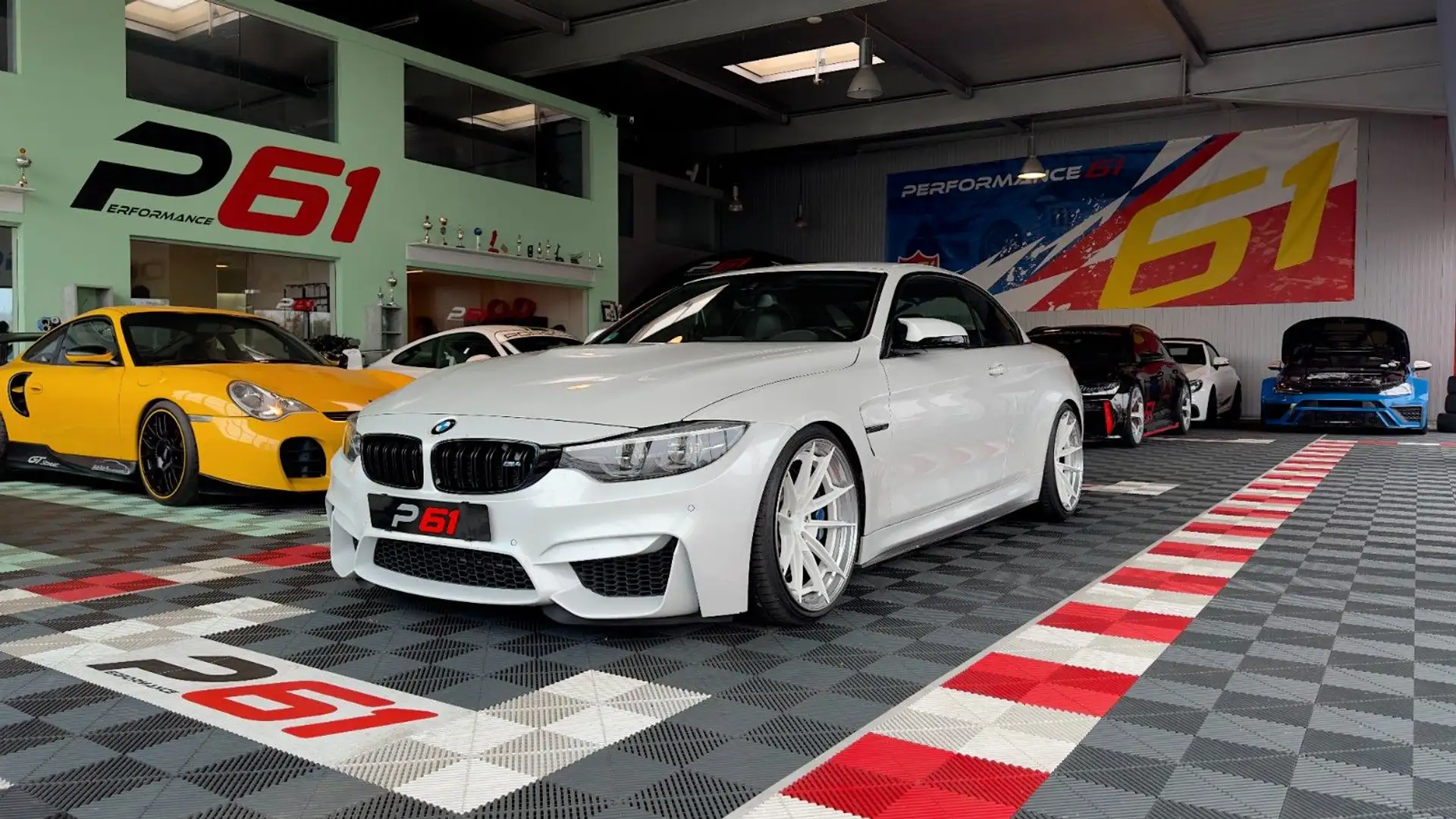 BMW M4 Competition/ohne OPF/HUD/KW V2/Z Performance Blanc - 1